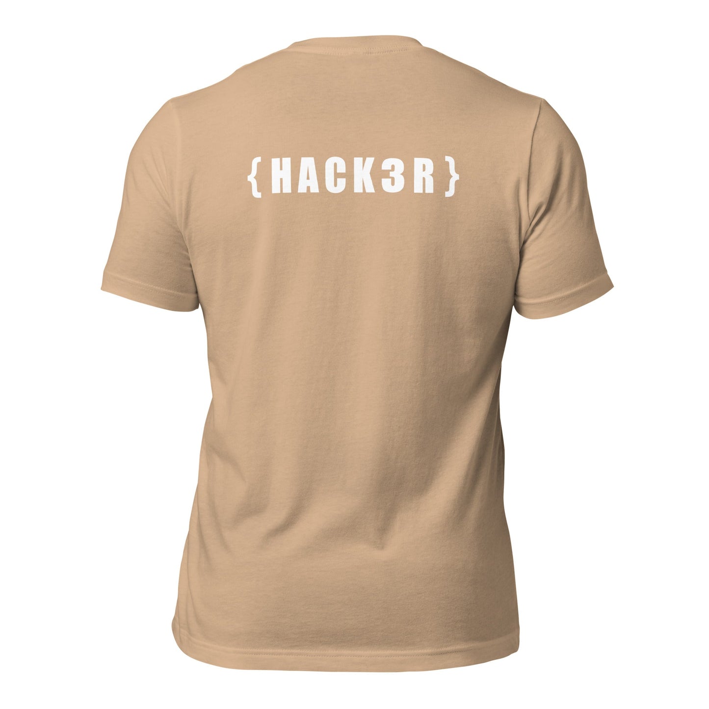 Hack3r - Unisex t-shirt ( Back Print ) by DarkByteGear