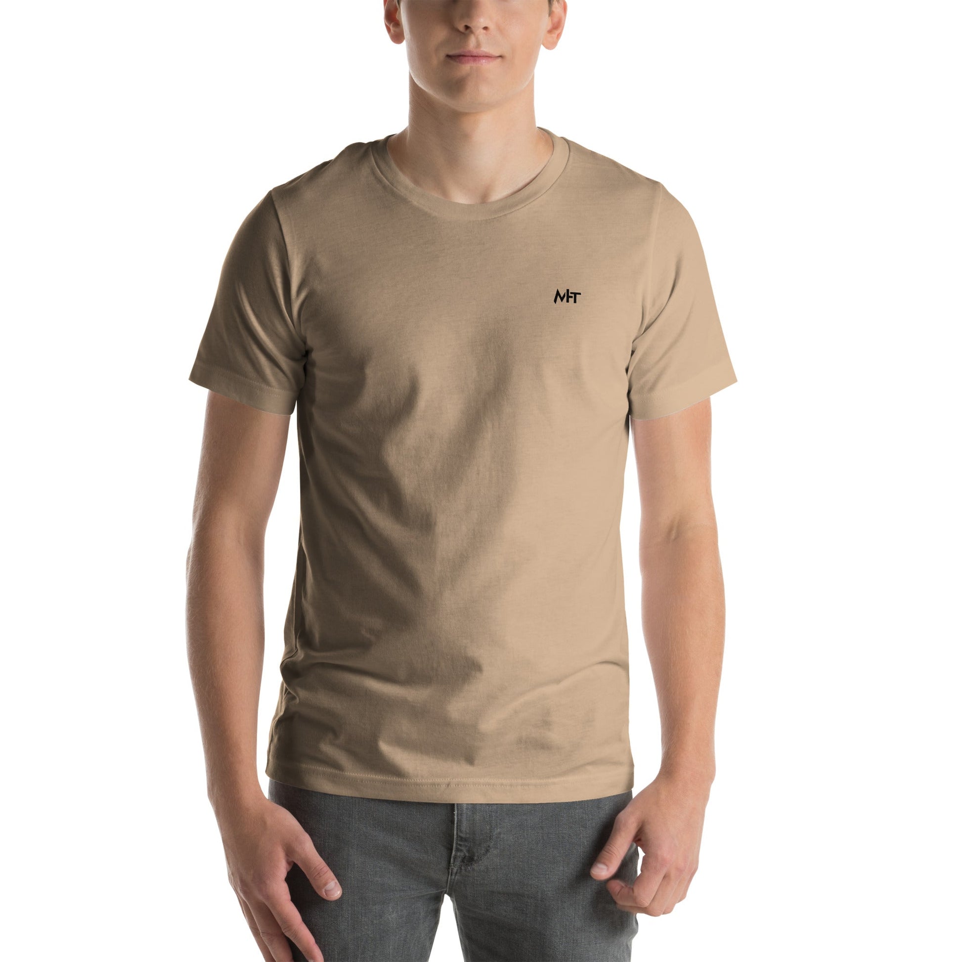 Levelling up to Big Brother V2 in Darker Shade - Unisex t-shirt ( Back Print ) by DarkByteGear