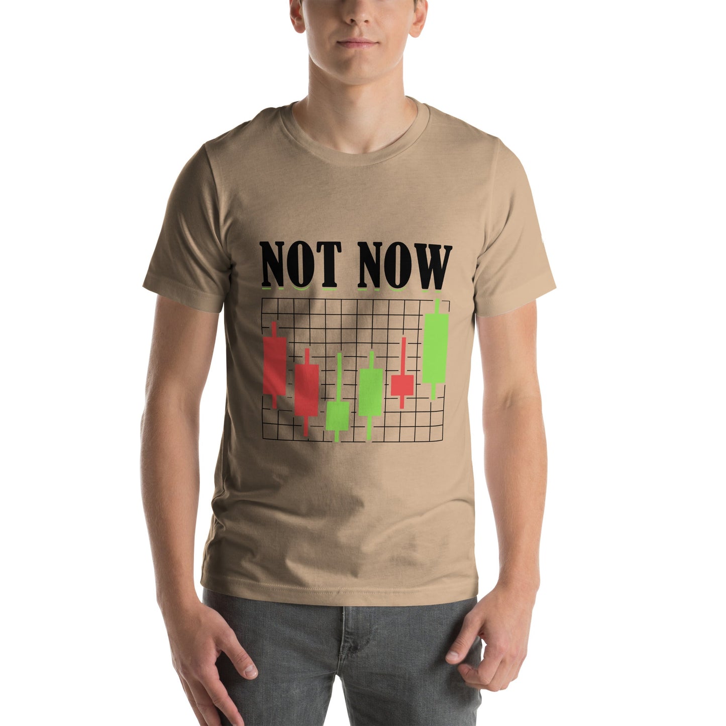 Not Now in Dark Text - Unisex t-shirt by DarkByteGear