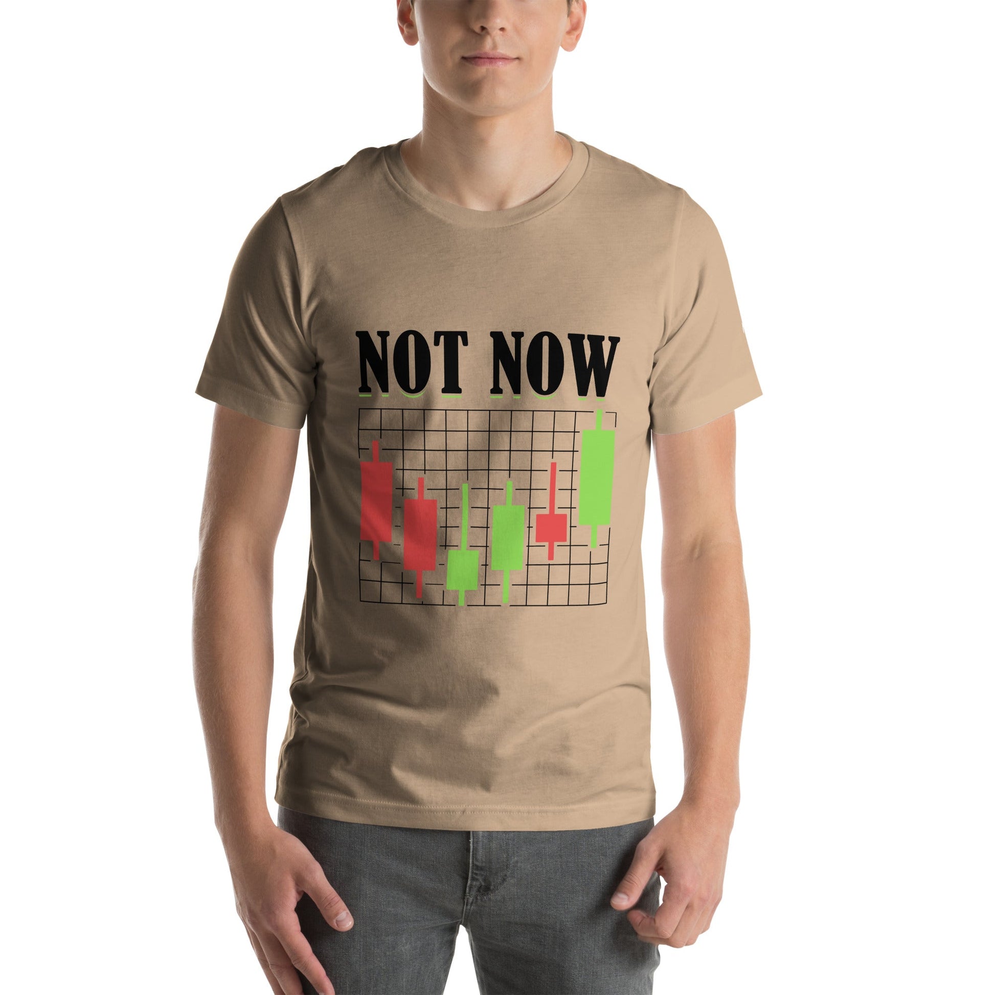 Not Now in Dark Text - Unisex t-shirt by DarkByteGear
