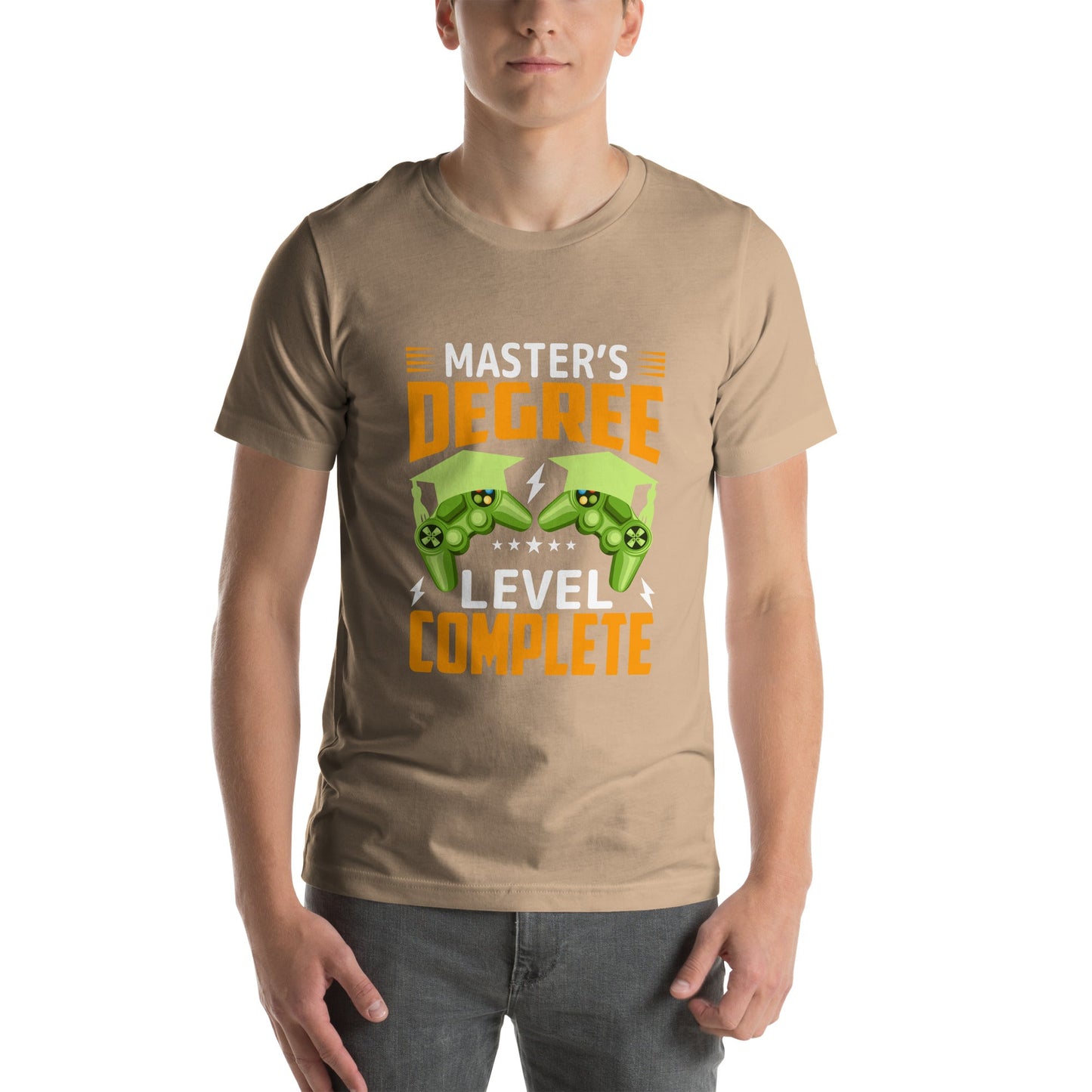 Master Degree Level Complete - Unisex t-shirt by DarkByteGear