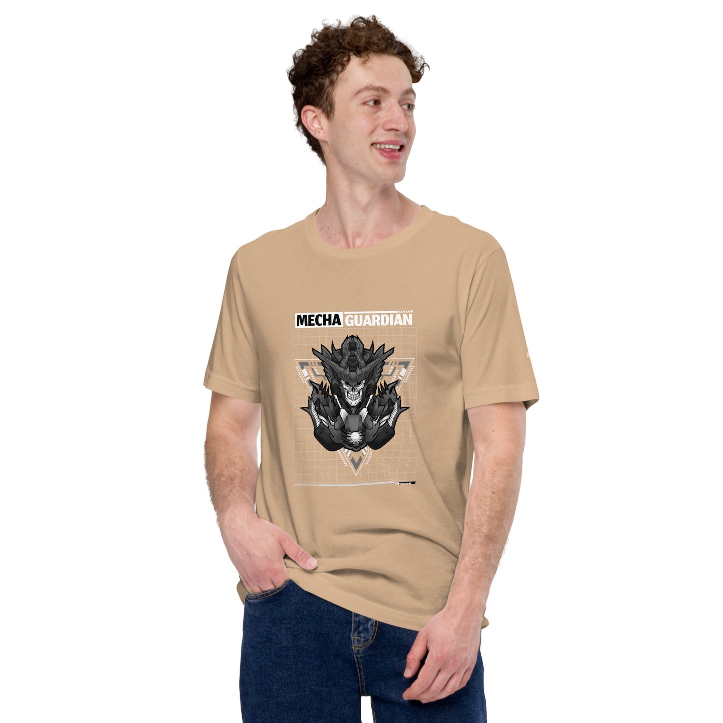 Mecha Guardian - Unisex t-shirt by DarkByteGear