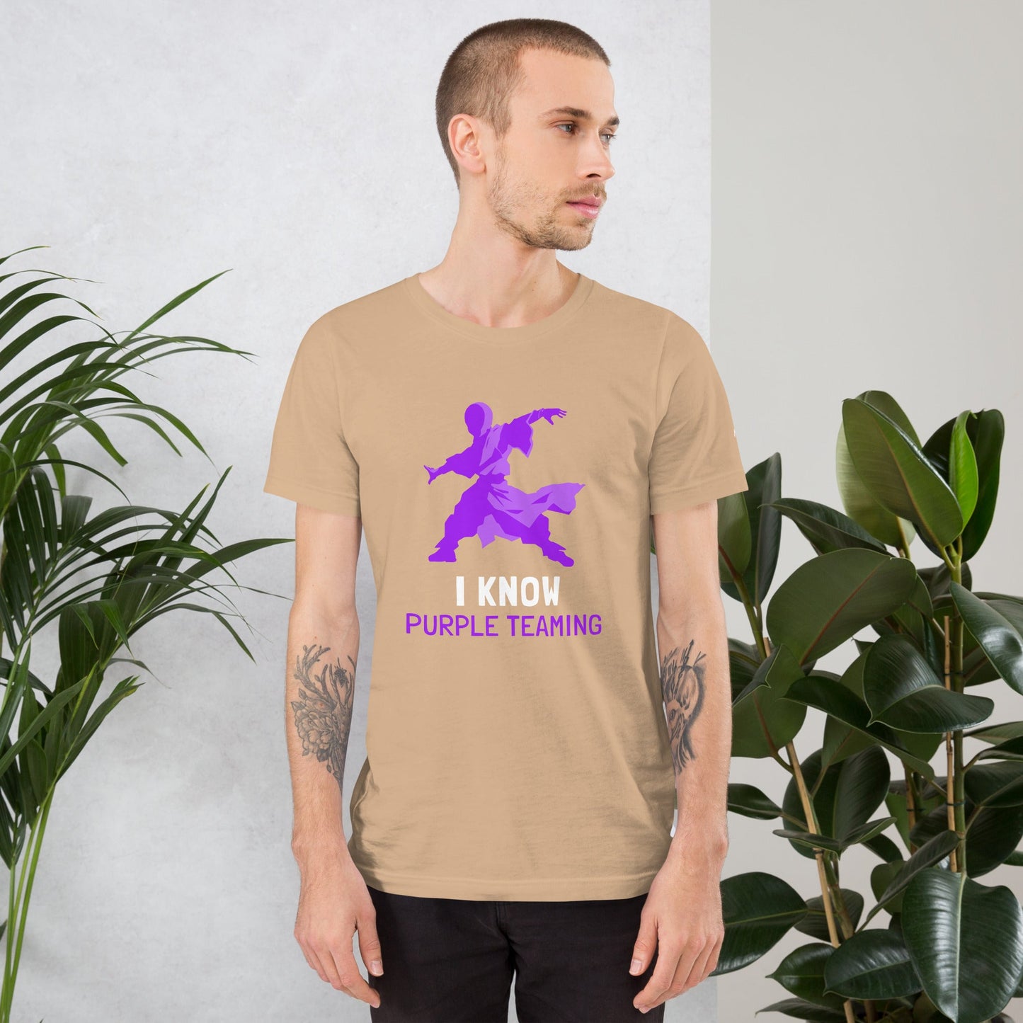 I Know Purple Teaming - Unisex t-shirt by DarkByteGear