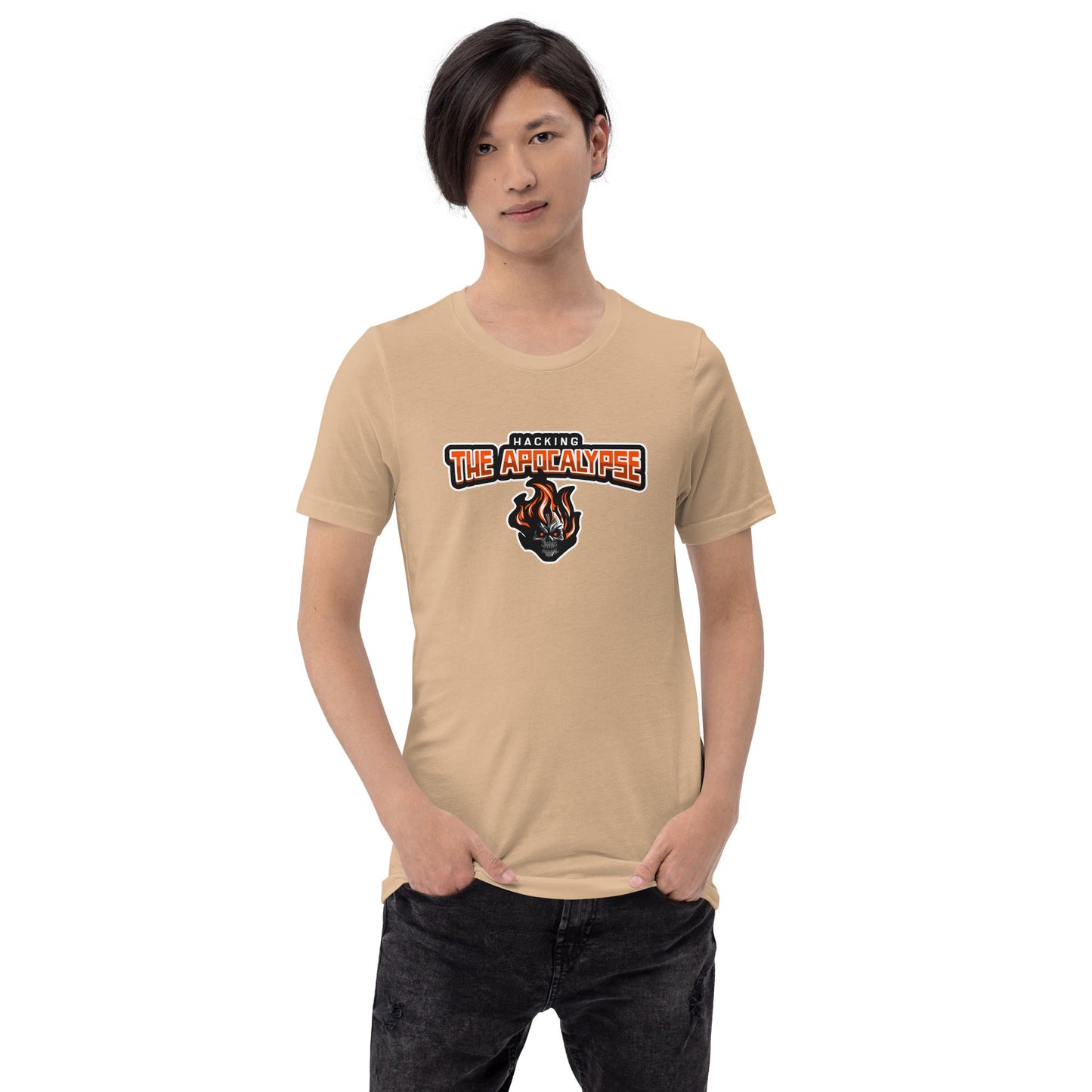 Hacking the Apocalypse V1 - Unisex t-shirt by DarkByteGear