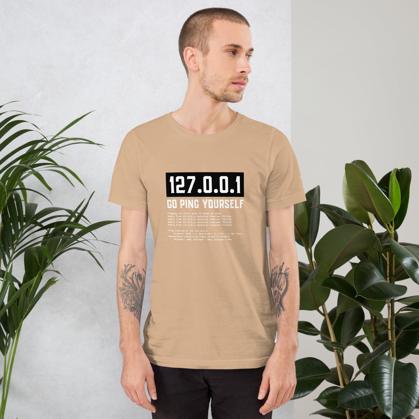 Go ping yourself - Unisex t-shirt by DarkByteGear