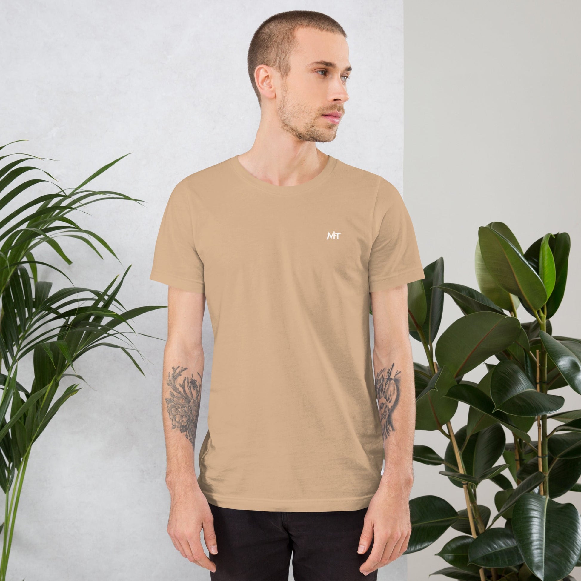 Is there a 'Ctrl+Alt+Delete' for Mondays? - Unisex t-shirt ( Back Print ) by DarkByteGear
