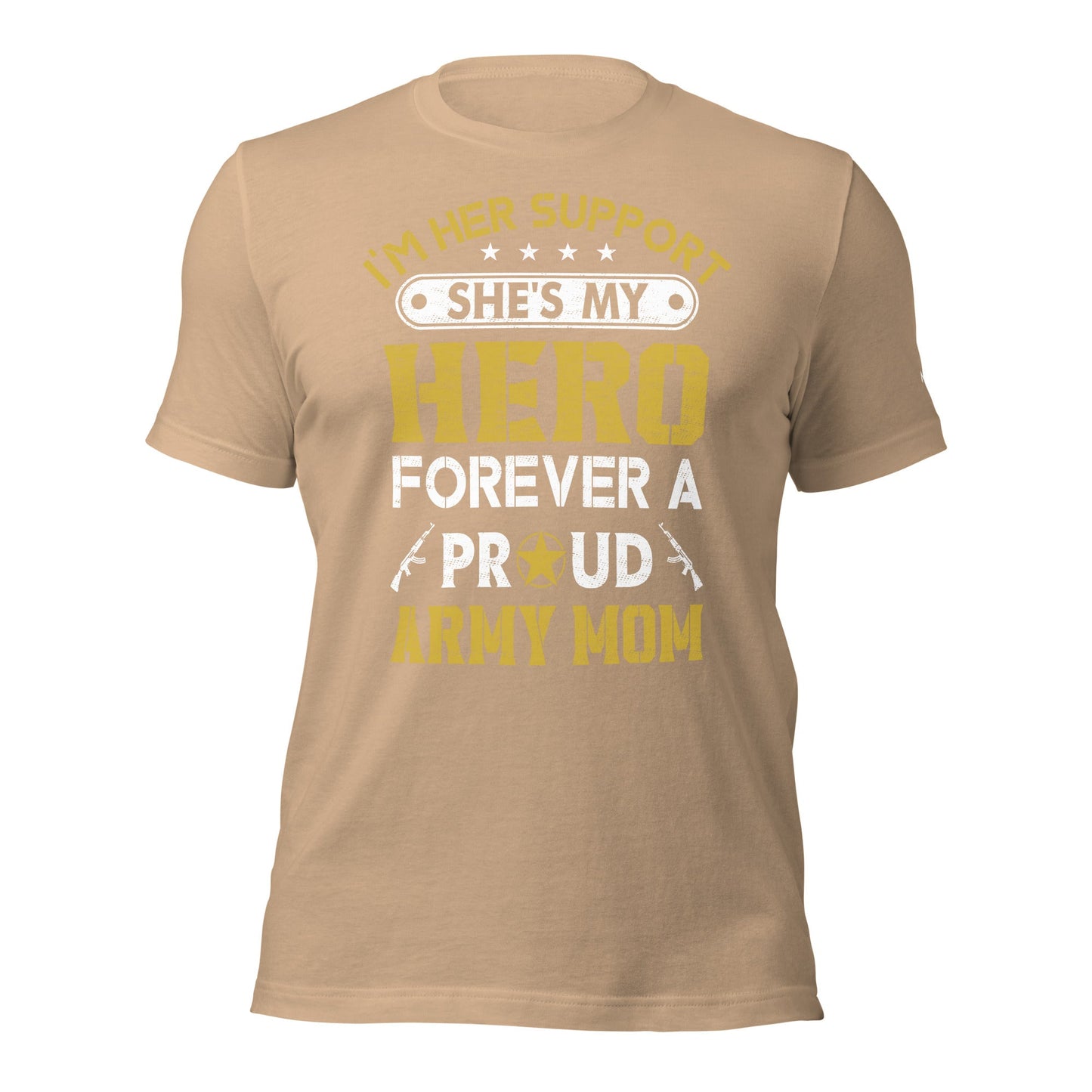 I'm her support - Unisex t-shirt by DarkByteGear
