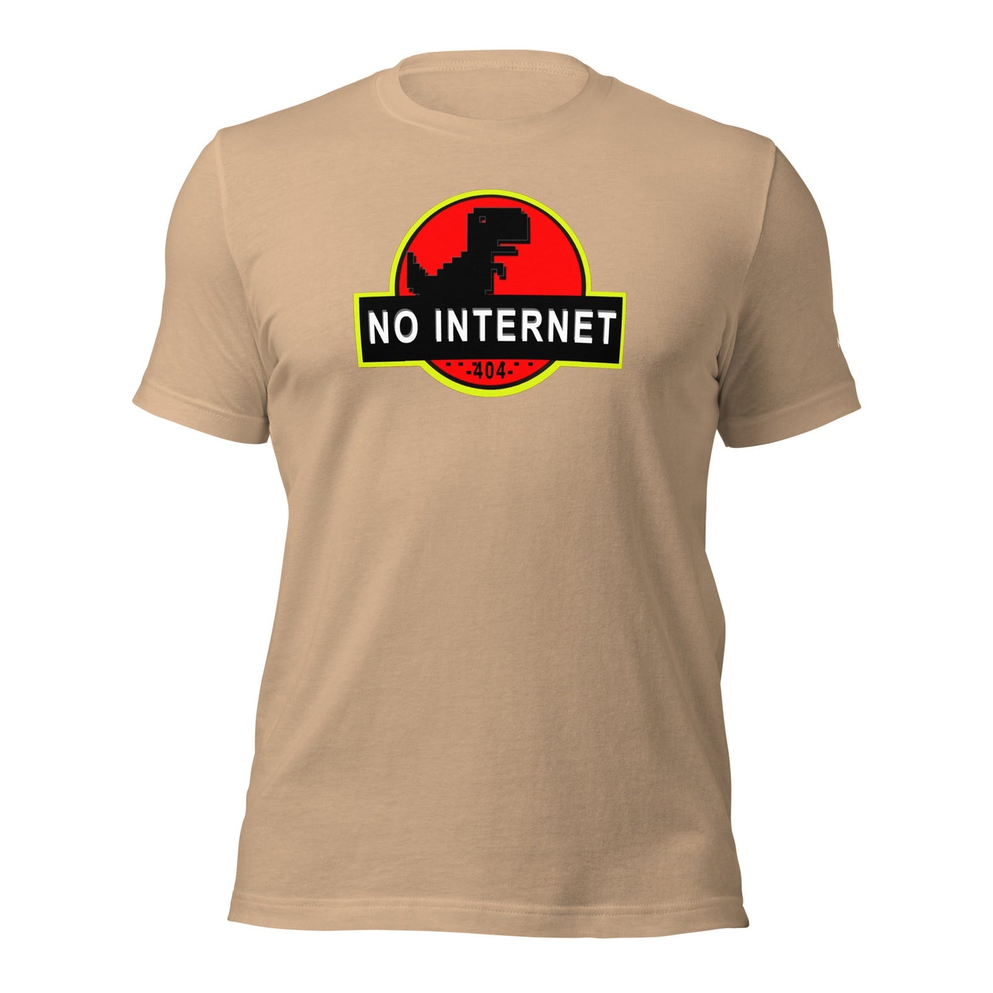 No internet 404 - Unisex t-shirt by DarkByteGear