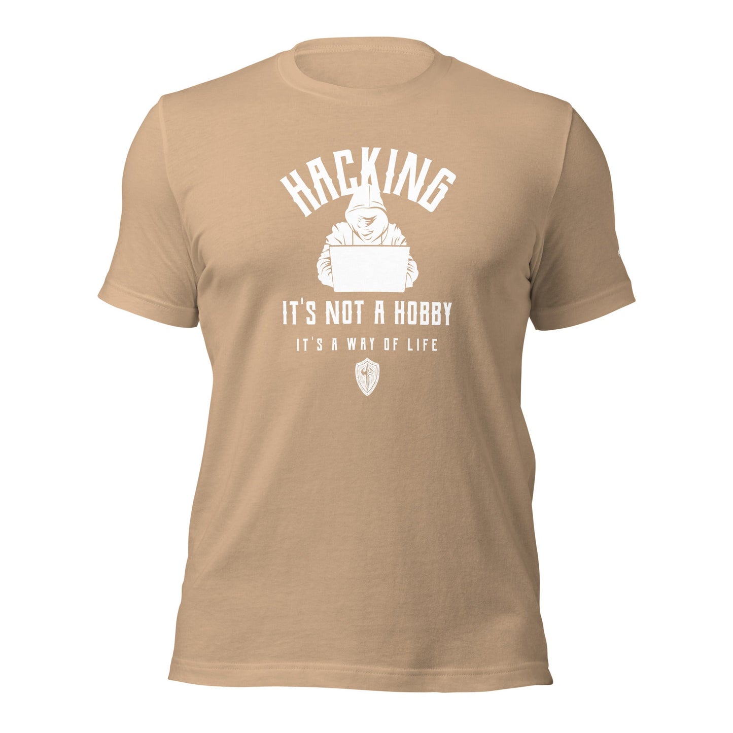 Hacking: It's not a hobby; it's a way of life - Unisex t-shirt by DarkByteGear