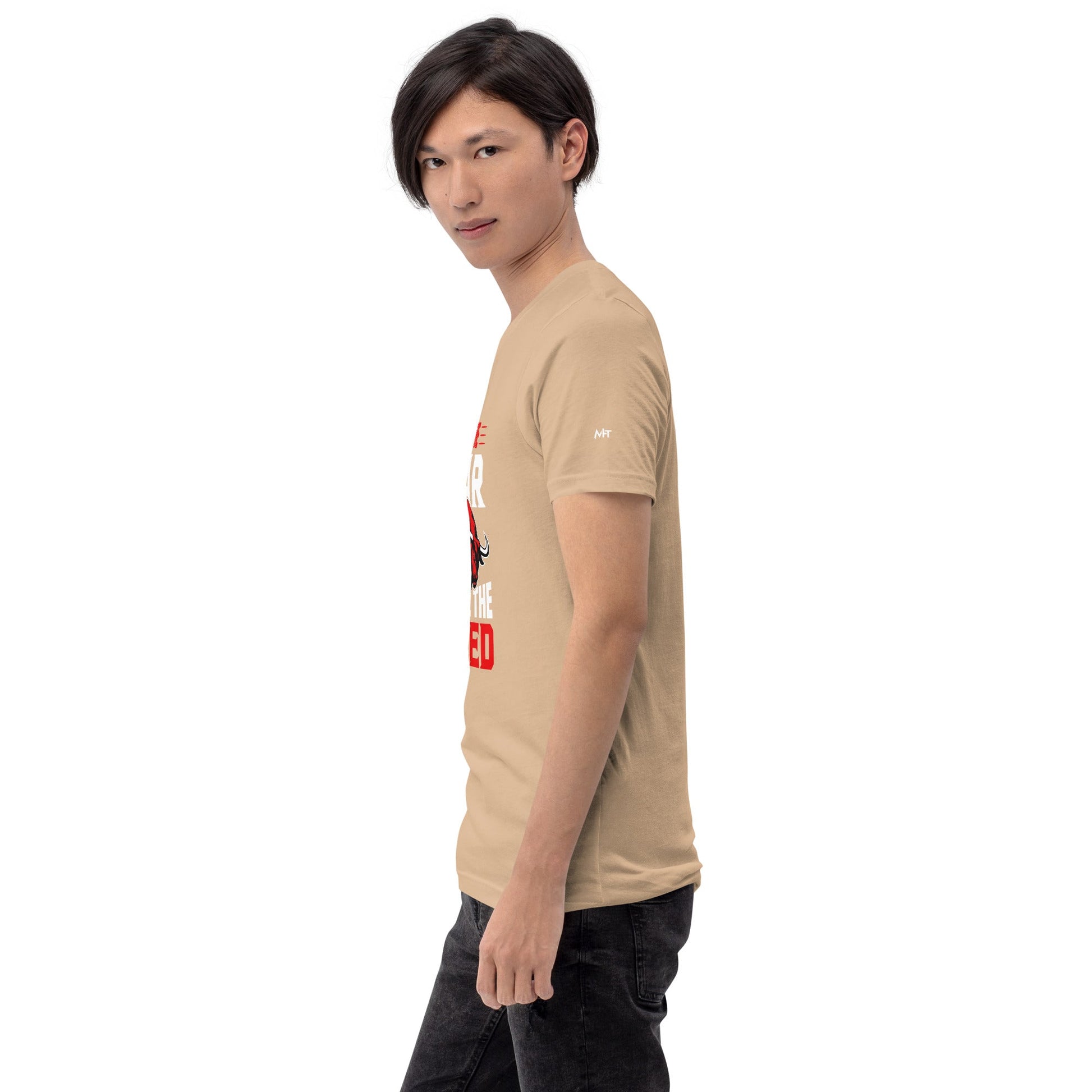 Buy the Fear; Sell the Greed V1 - Unisex t-shirt by DarkByteGear