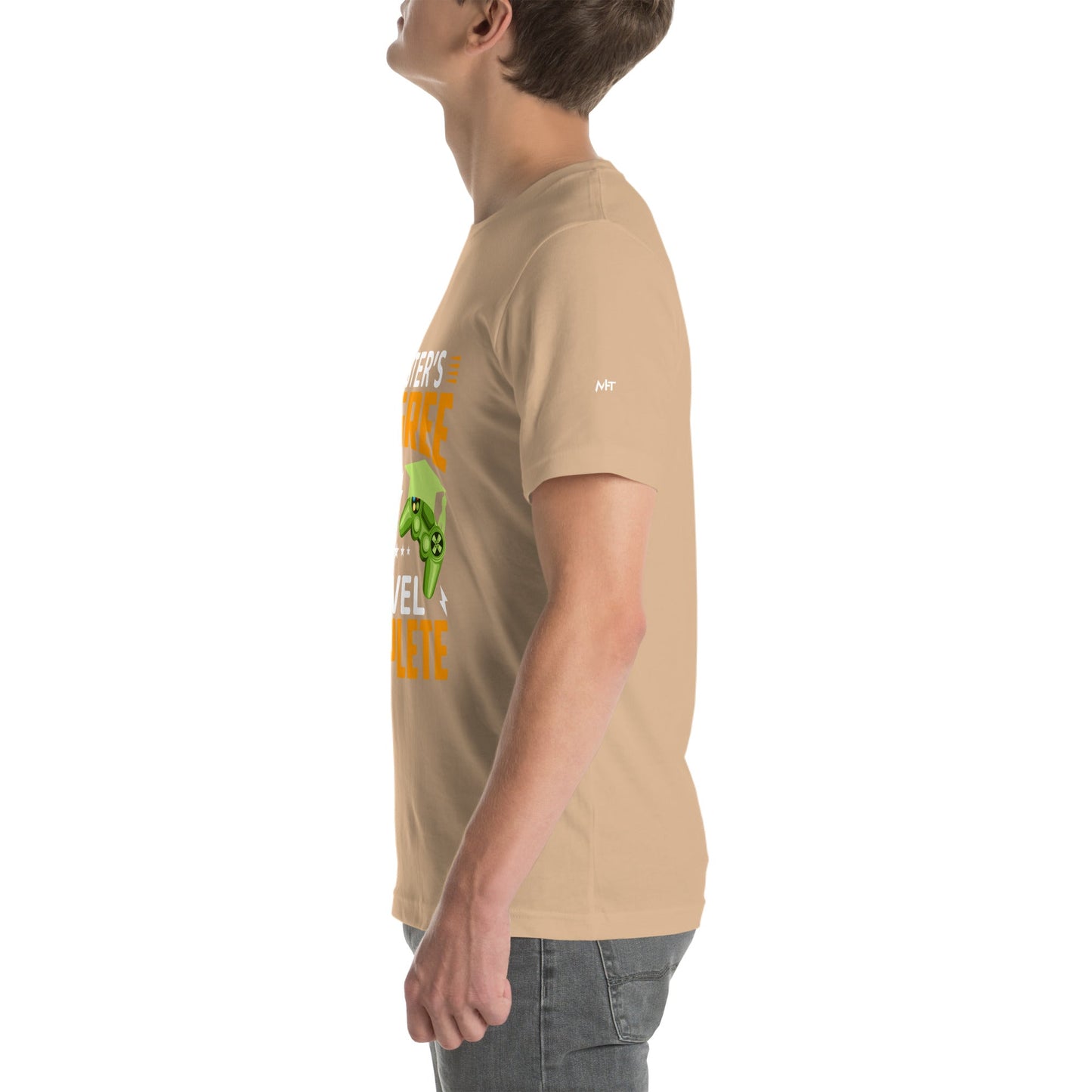 Master Degree Level Complete - Unisex t-shirt by DarkByteGear