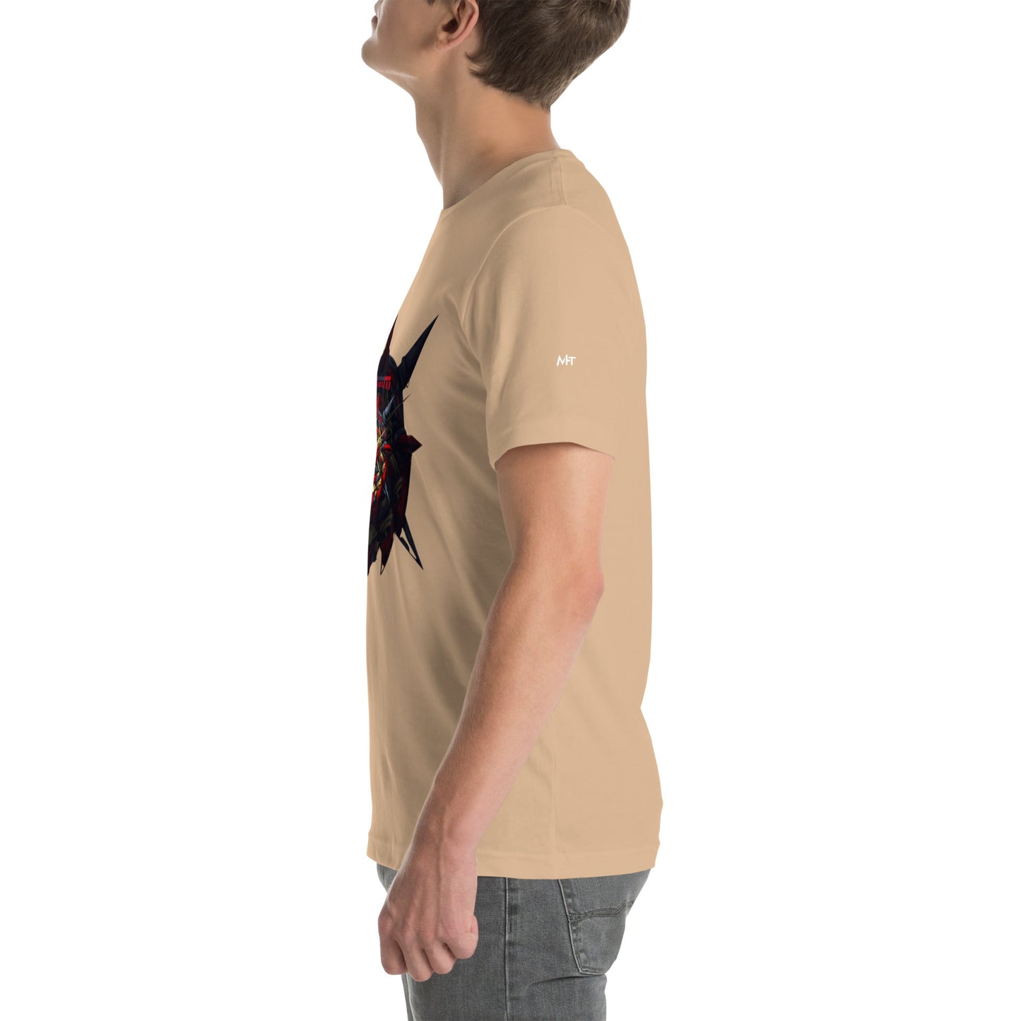 Cyberware Ronin Mecha - Unisex t-shirt by DarkByteGear