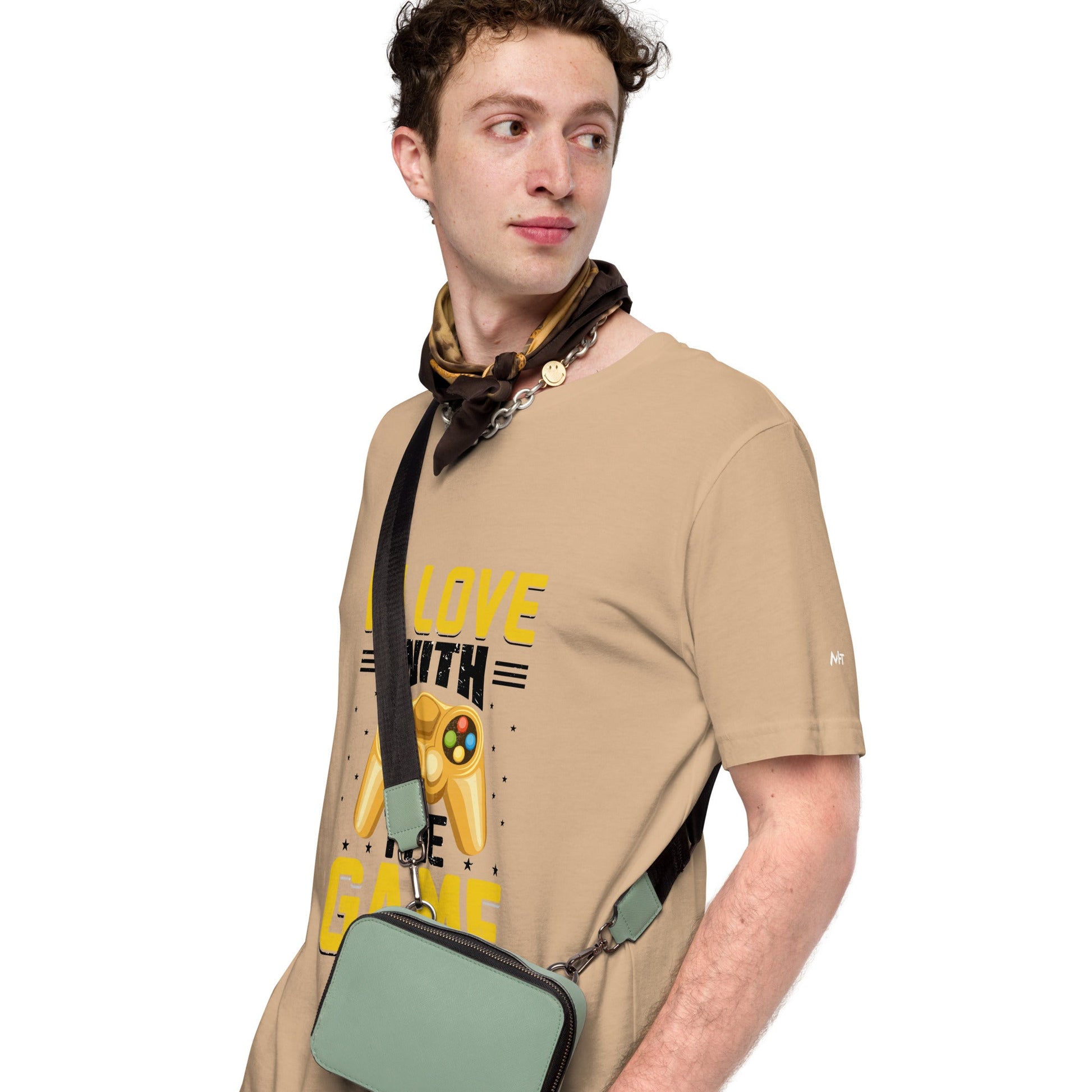 In Love With The Game in Dark Text - Unisex t-shirt by DarkByteGear