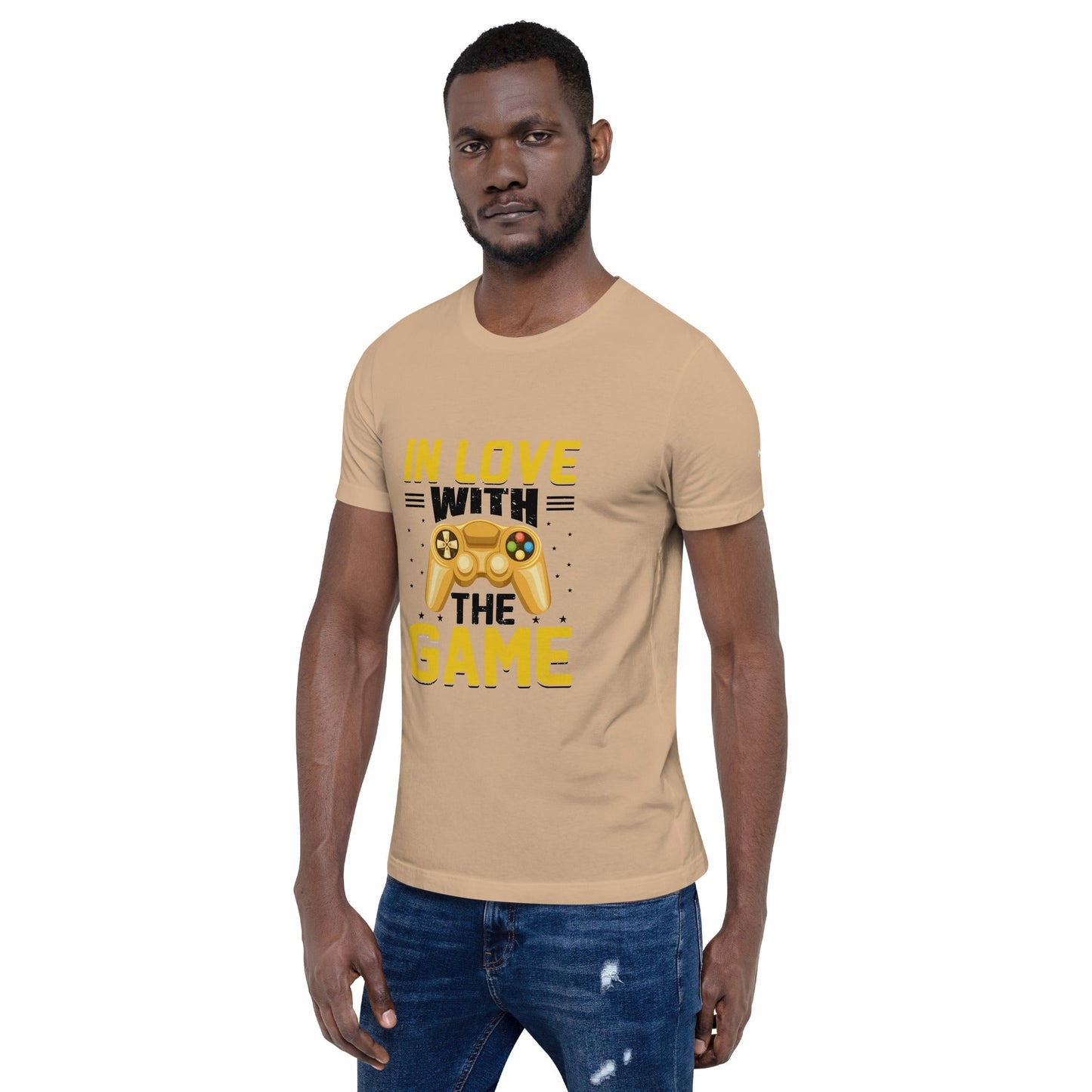 In Love With The Game in Dark Text - Unisex t-shirt by DarkByteGear
