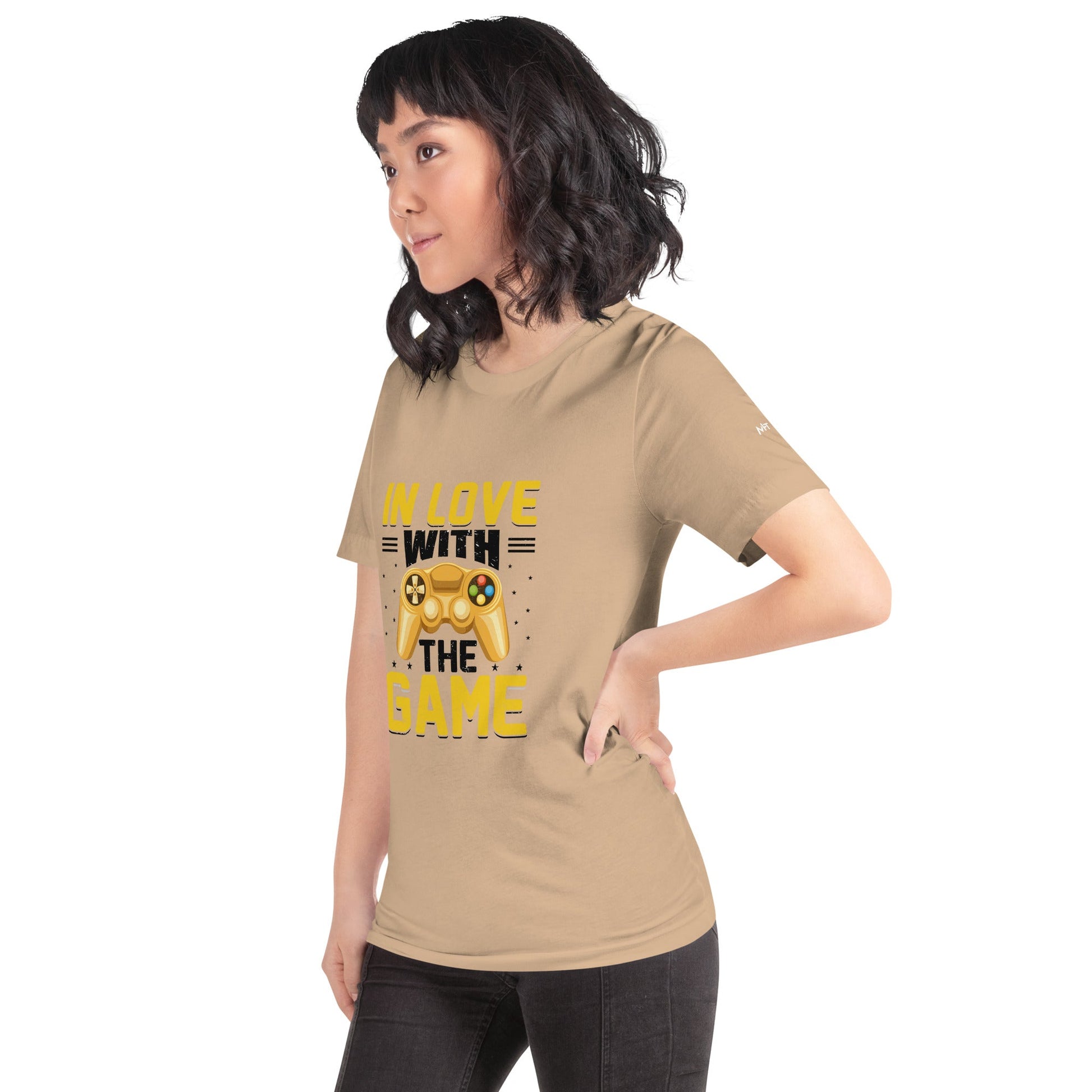 In Love With The Game in Dark Text - Unisex t-shirt by DarkByteGear