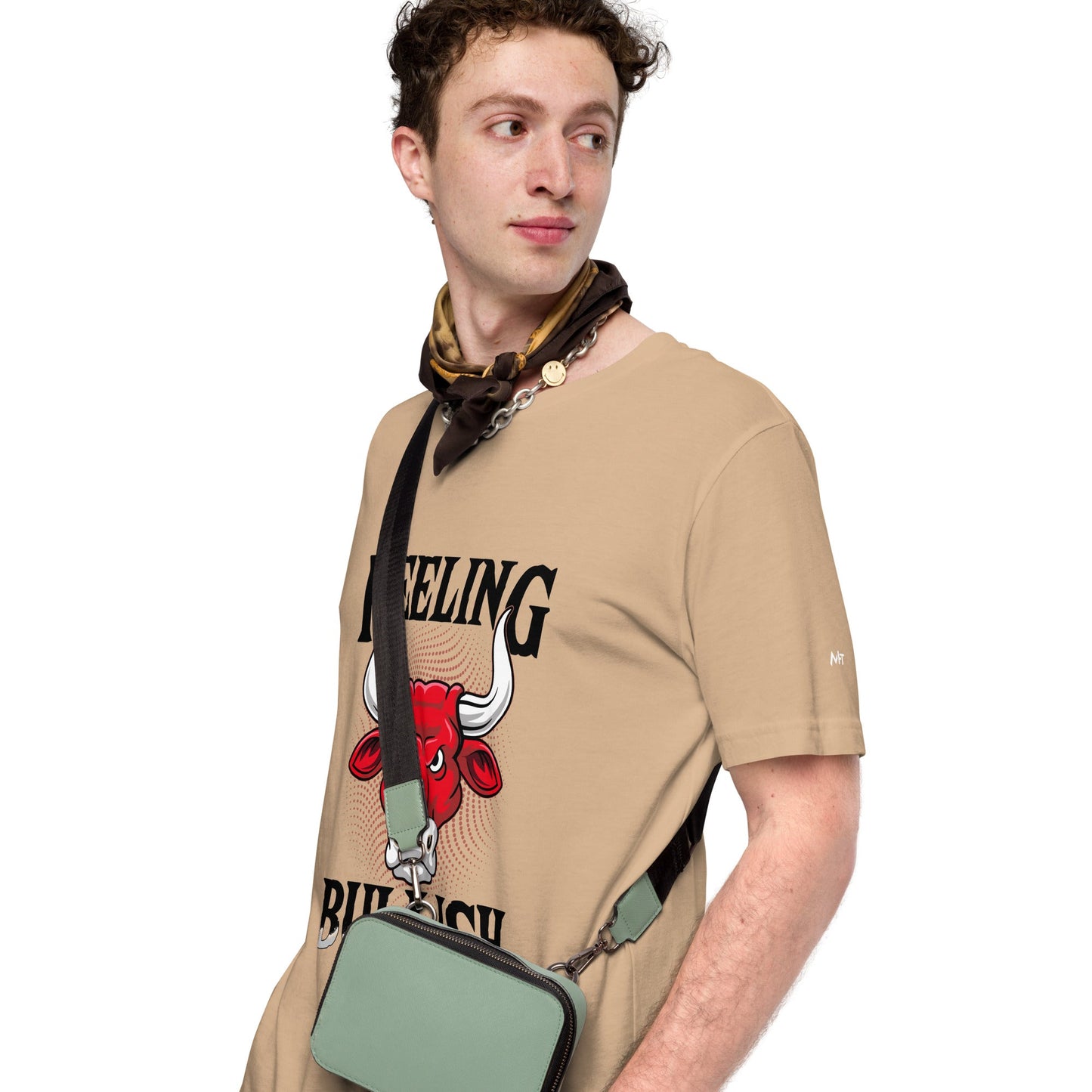 Feeling Bullish in Dark Text - Unisex t-shirt by DarkByteGear