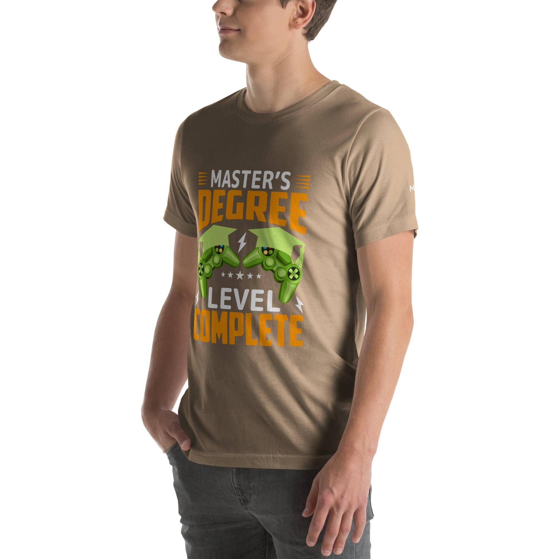 Master Degree Level Complete - Unisex t-shirt by DarkByteGear