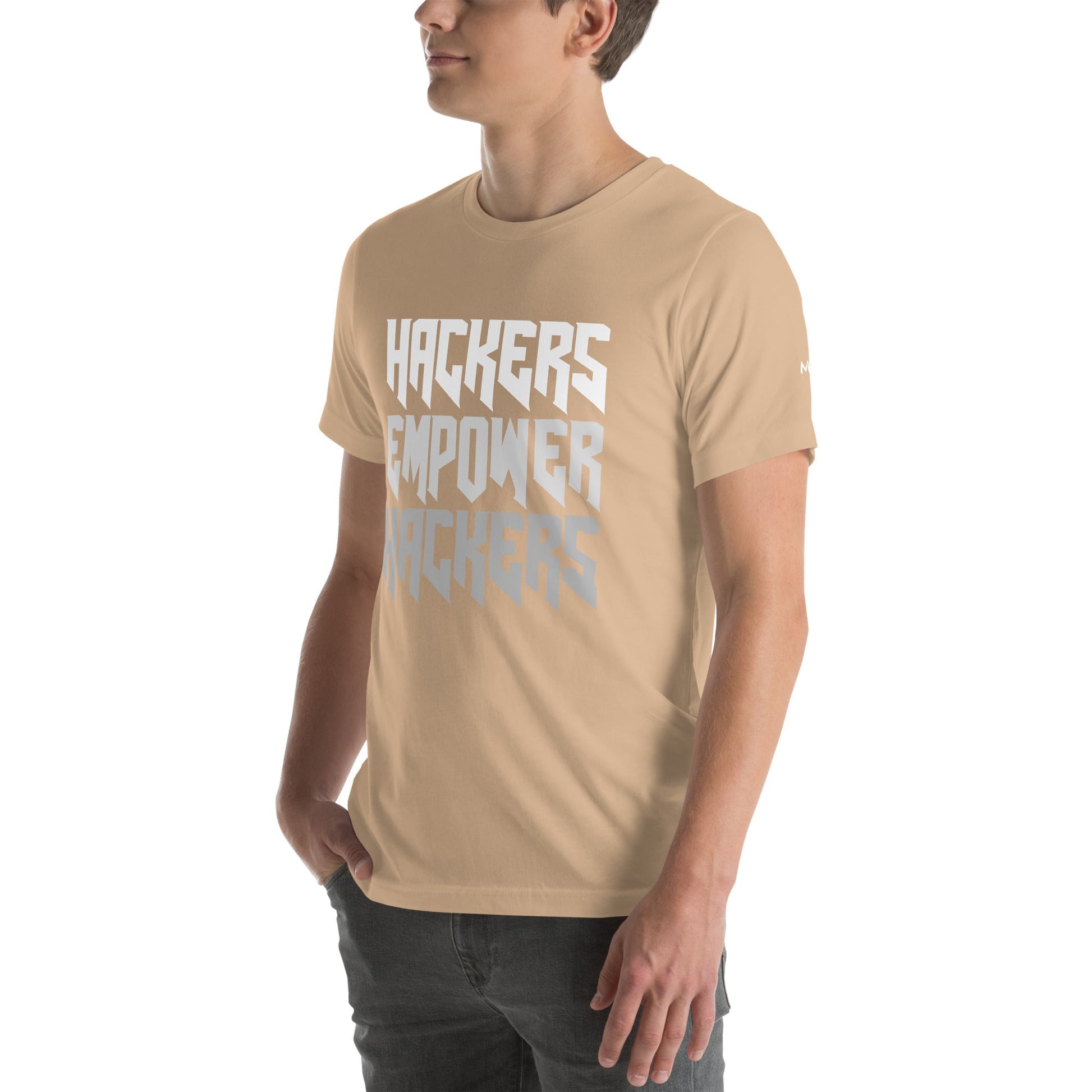 Hackers Empower Hackers V4 - Unisex t-shirt by DarkByteGear
