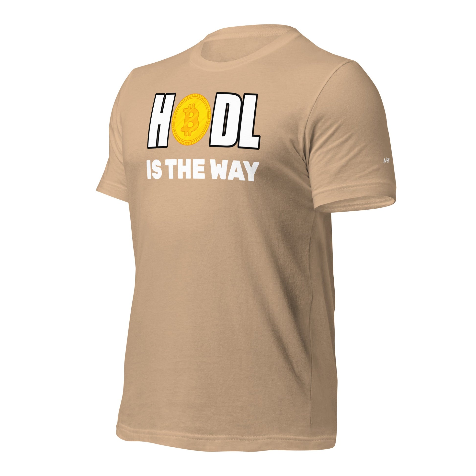 Hodl is the way - Unisex t-shirt by DarkByteGear