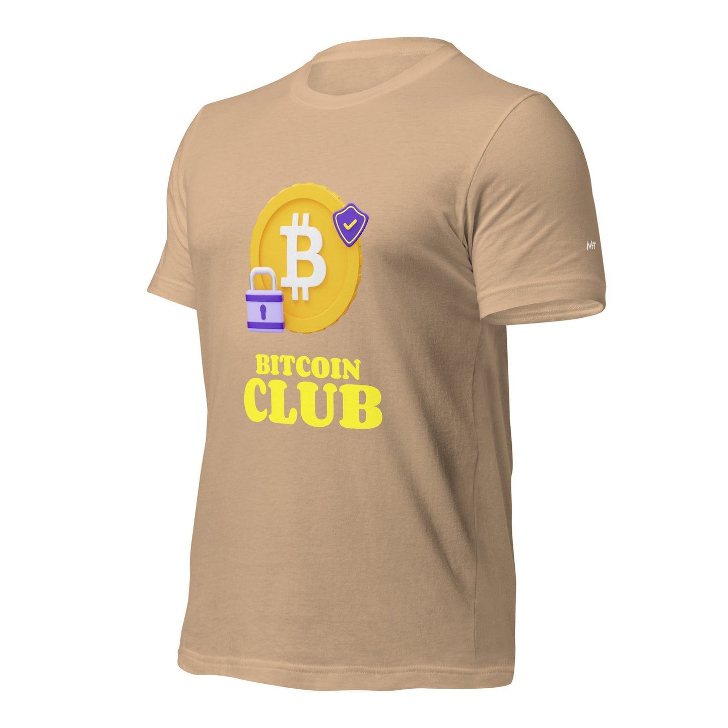 BITCOIN CLUB V7 - Unisex t-shirt by DarkByteGear