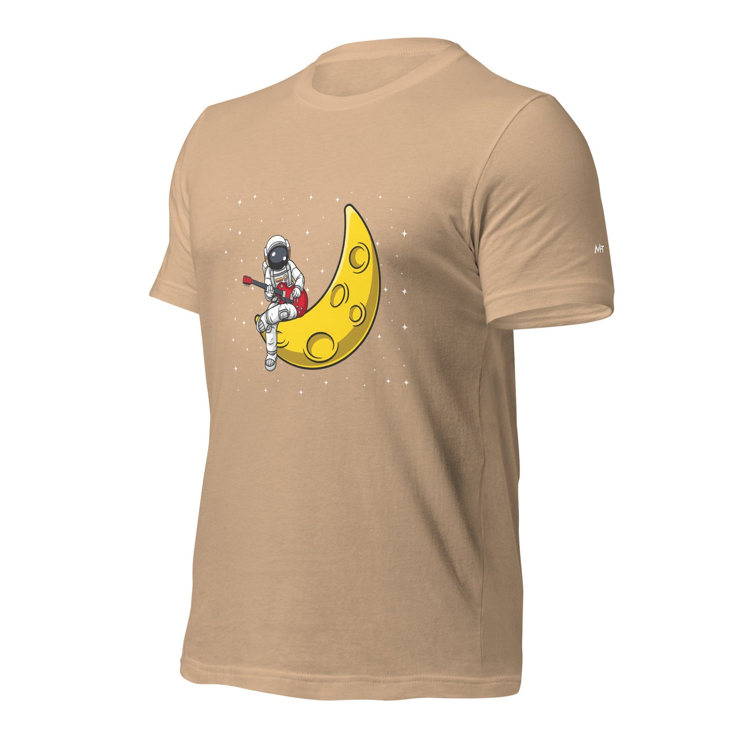 Astronaut Playing - Unisex t-shirt by DarkByteGear