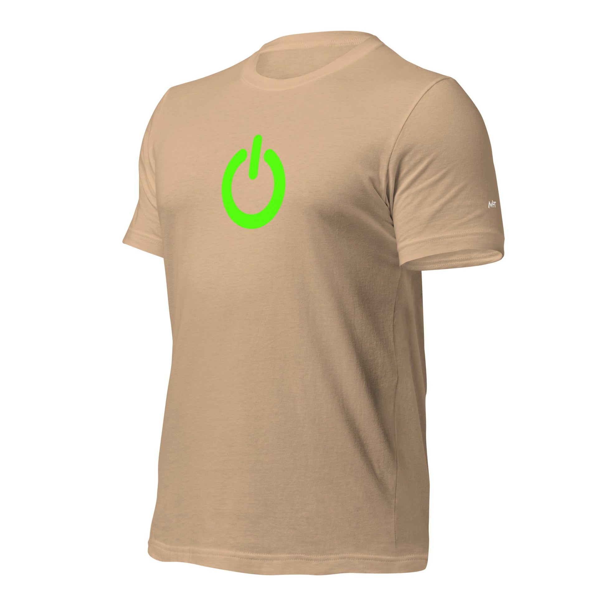 Power on - Unisex t-shirt by DarkByteGear