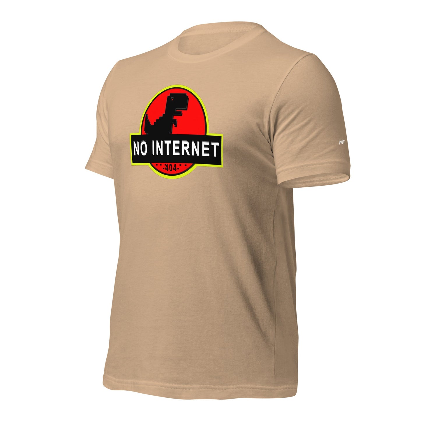 No internet 404 - Unisex t-shirt by DarkByteGear