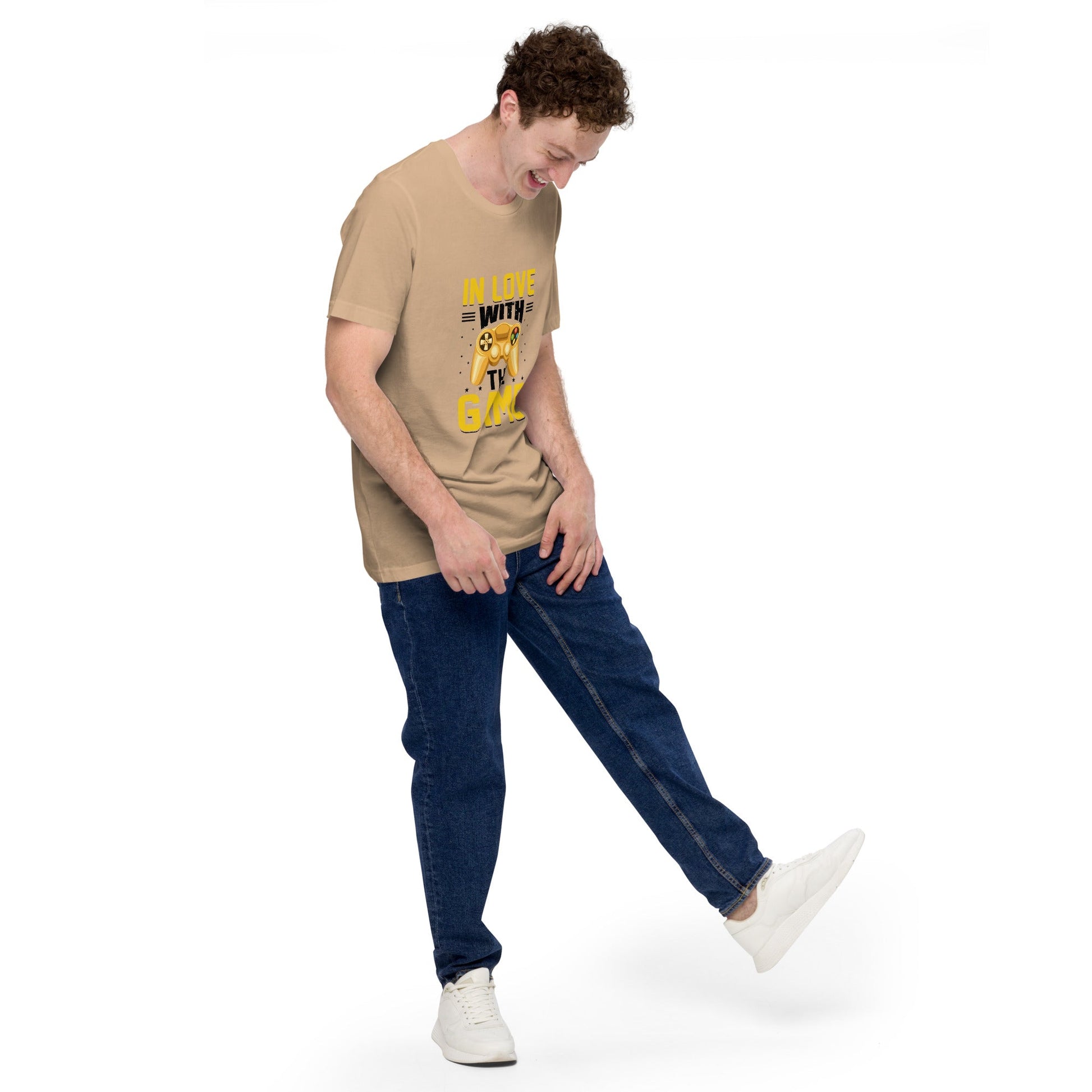 In Love With The Game in Dark Text - Unisex t-shirt by DarkByteGear