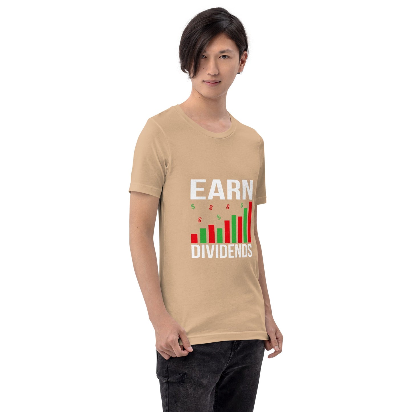 Earn Dividends - Unisex t-shirt by DarkByteGear
