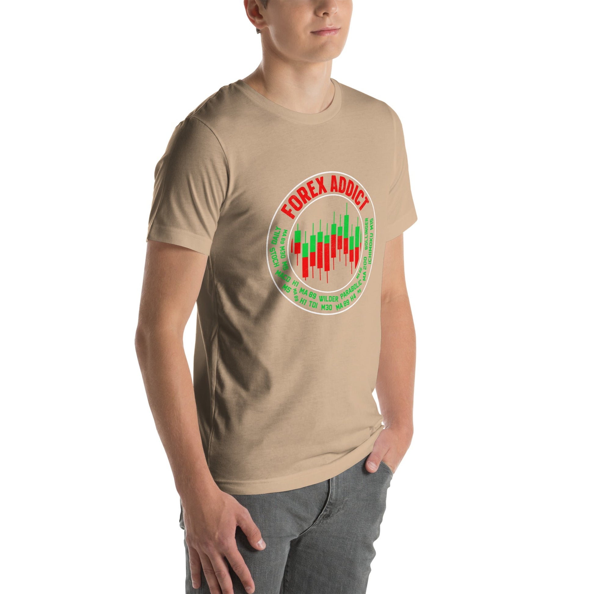 Forex Addict ( RK ) - Unisex t-shirt by DarkByteGear