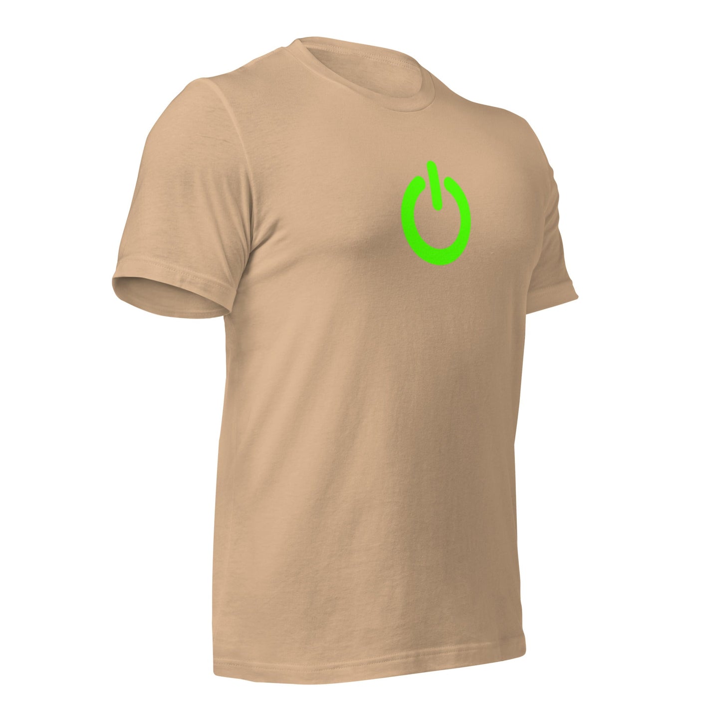 Power on - Unisex t-shirt by DarkByteGear