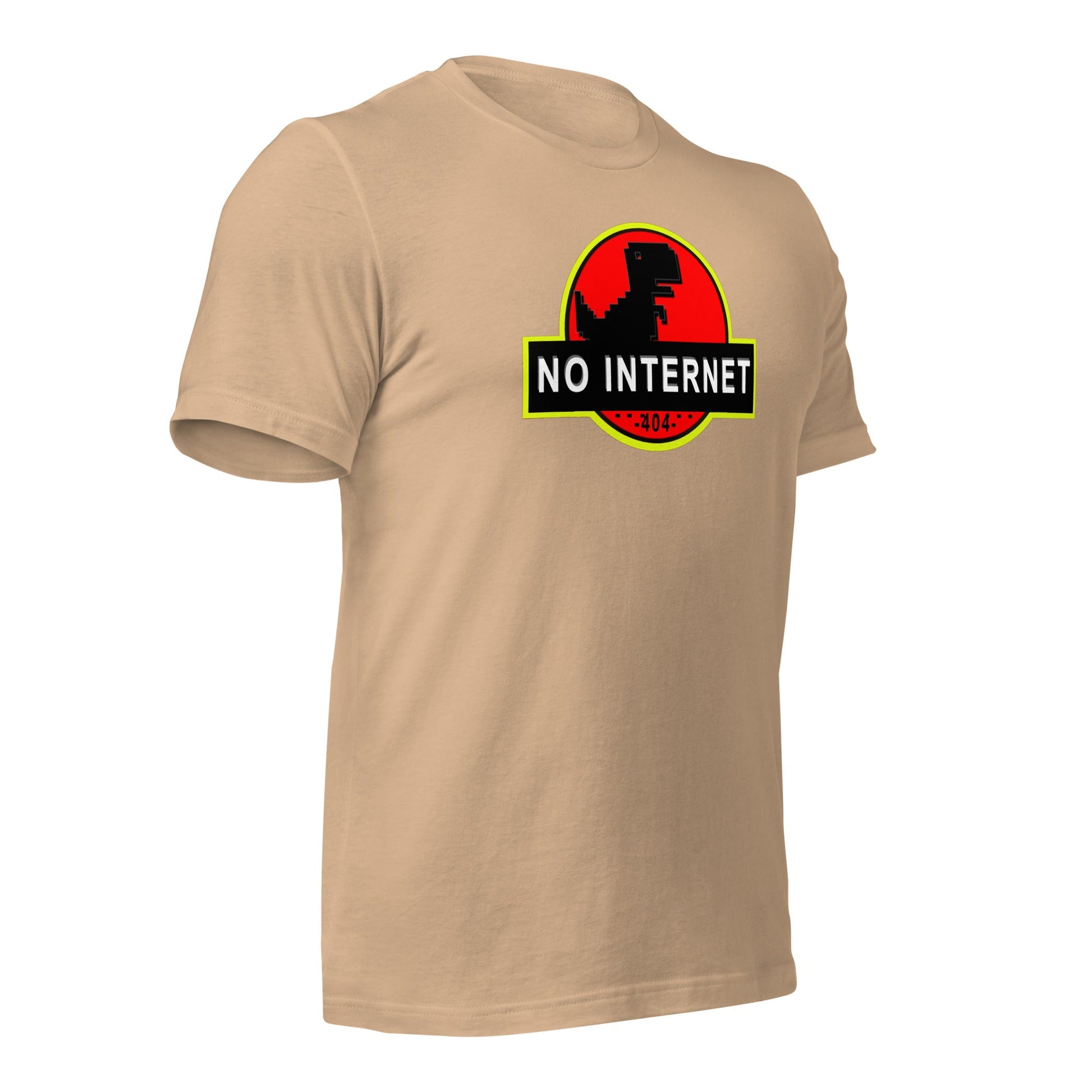 No internet 404 - Unisex t-shirt by DarkByteGear