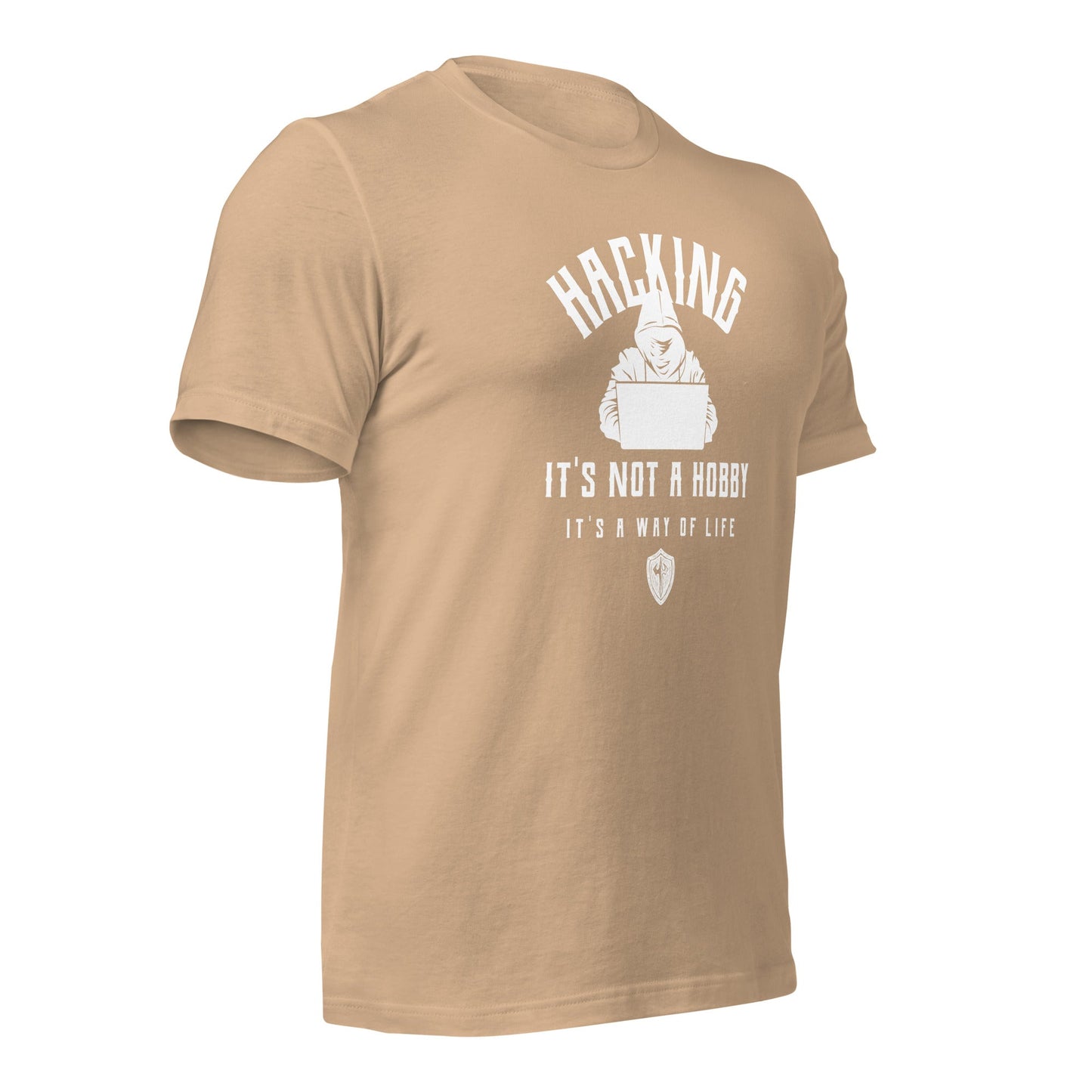 Hacking: It's not a hobby; it's a way of life - Unisex t-shirt by DarkByteGear
