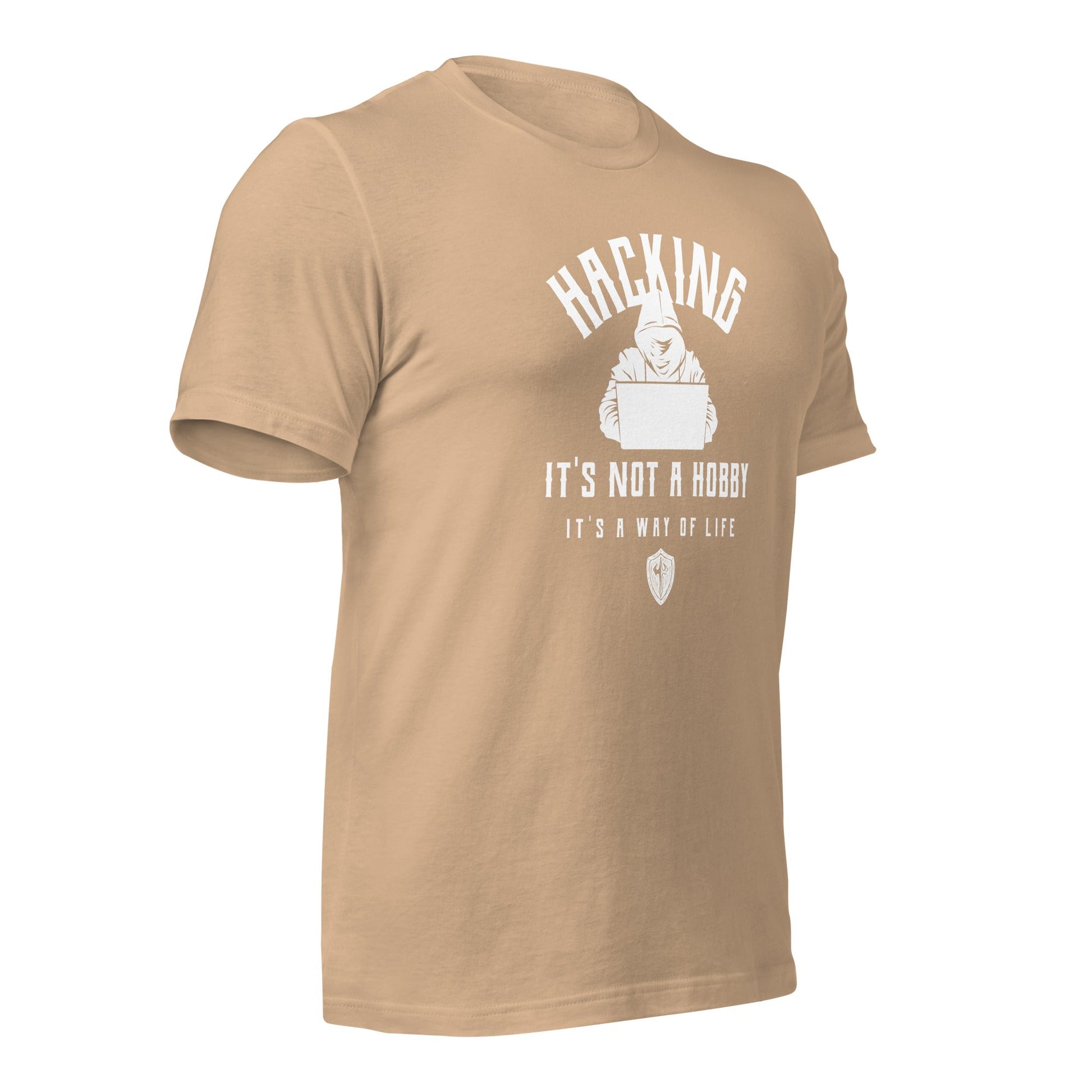 Hacking: It's not a hobby; it's a way of life - Unisex t-shirt by DarkByteGear