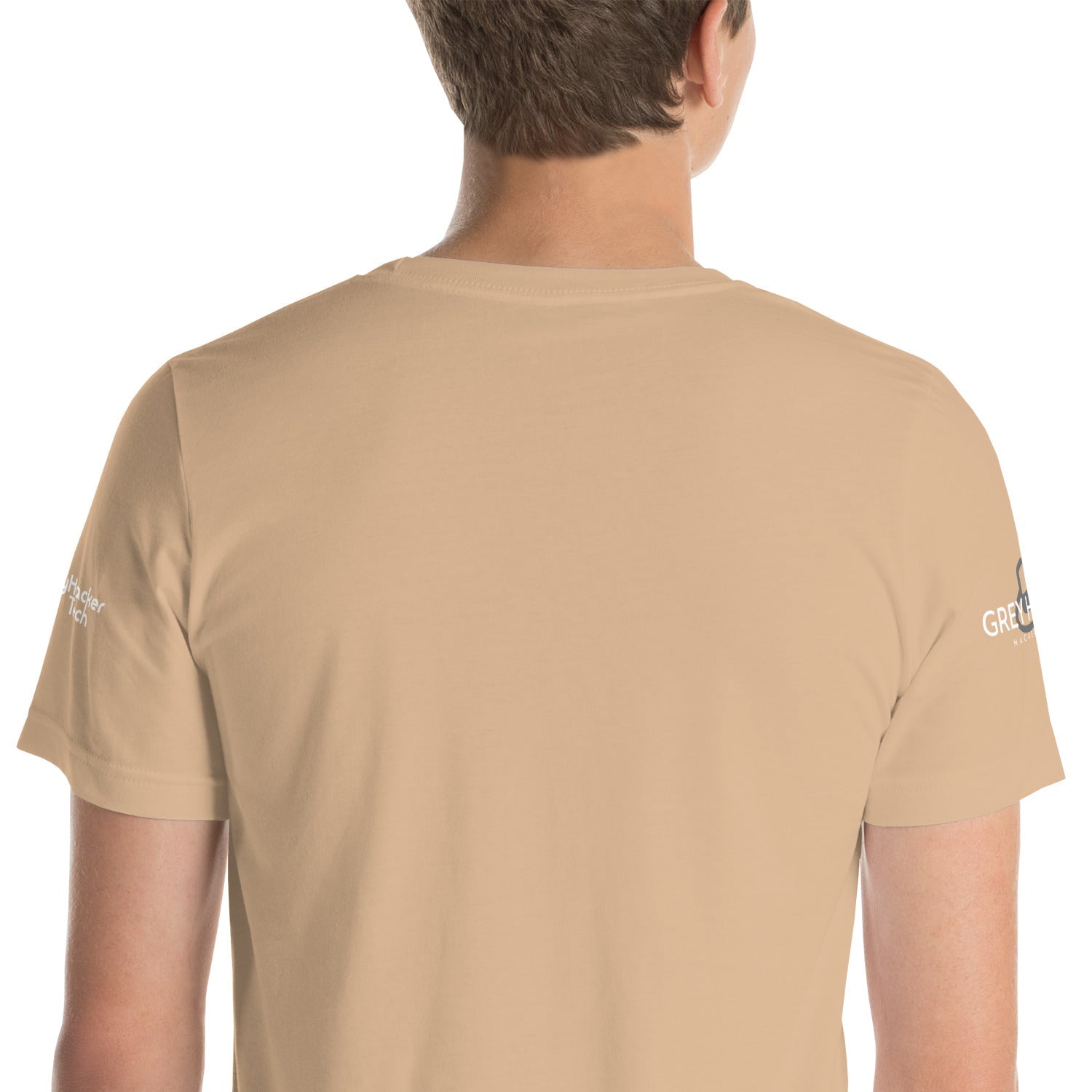 Grey Hat Hacker - Short-Sleeve Unisex T-Shirt by DarkByteGear