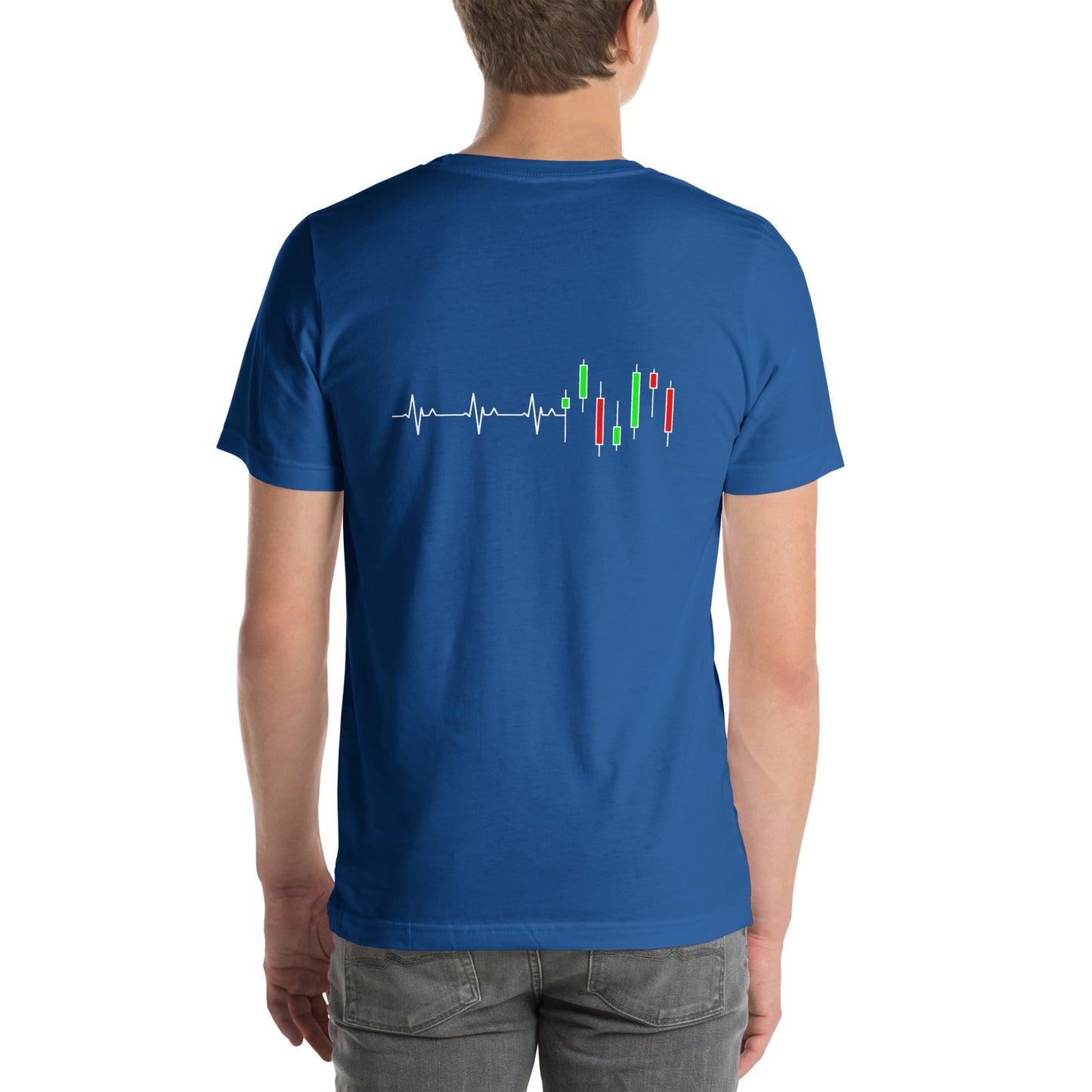 Forex Vector ( ) V1 - Unisex t-shirt ( Back Print ) by DarkByteGear