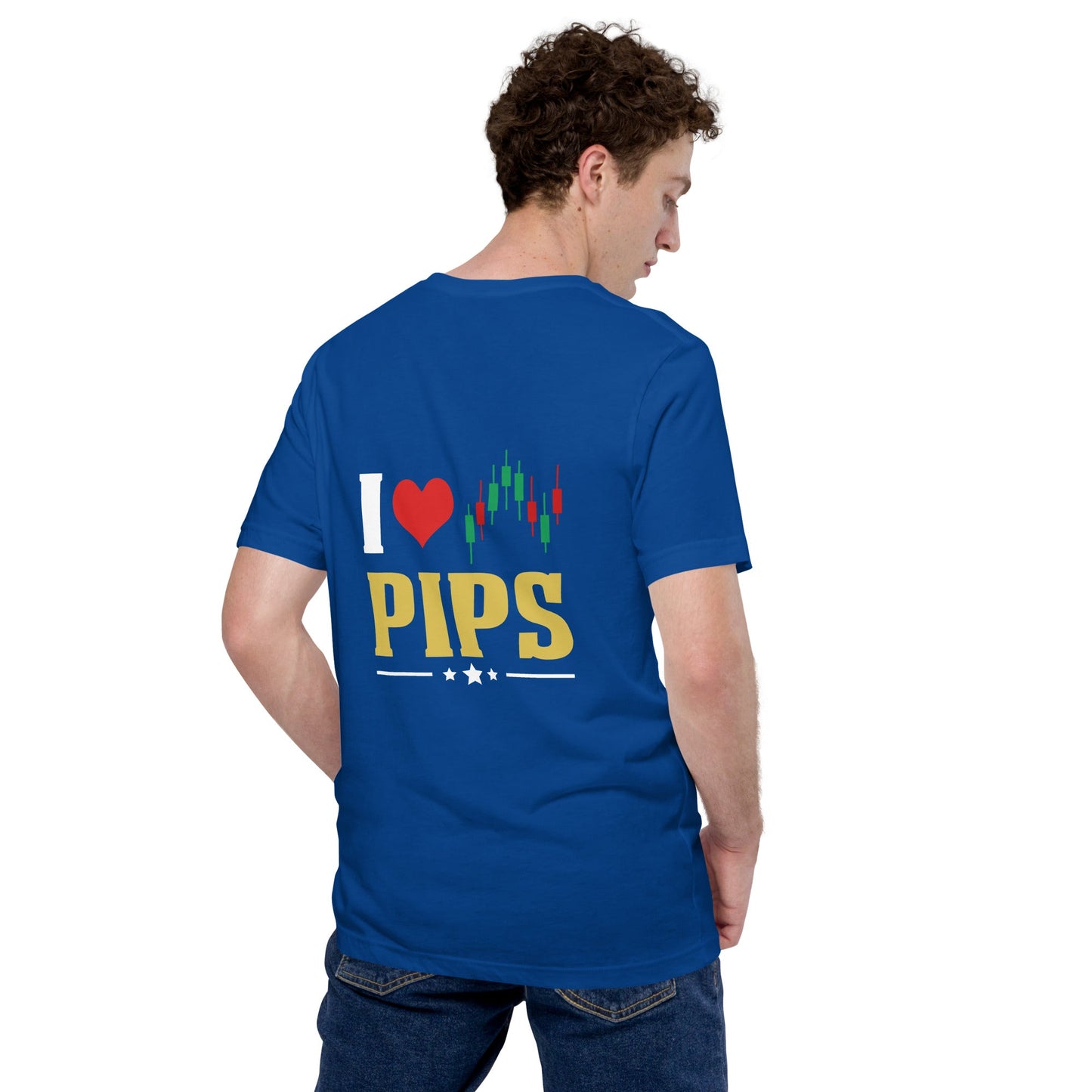 I Love Pips ( MAHFUZ ) - Unisex t-shirt ( Back Print ) by DarkByteGear