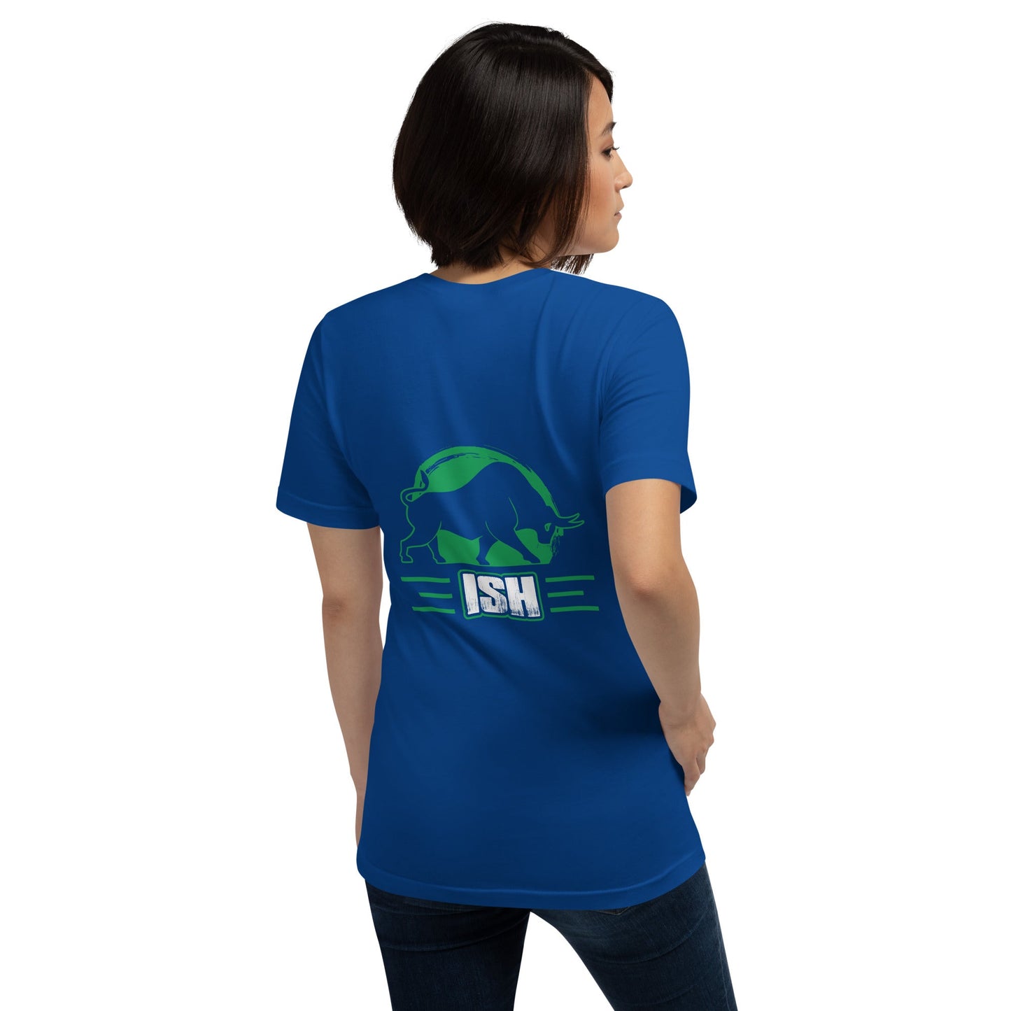 ISH (MAHFUZ) - Unisex t-shirt ( Back Print ) by DarkByteGear