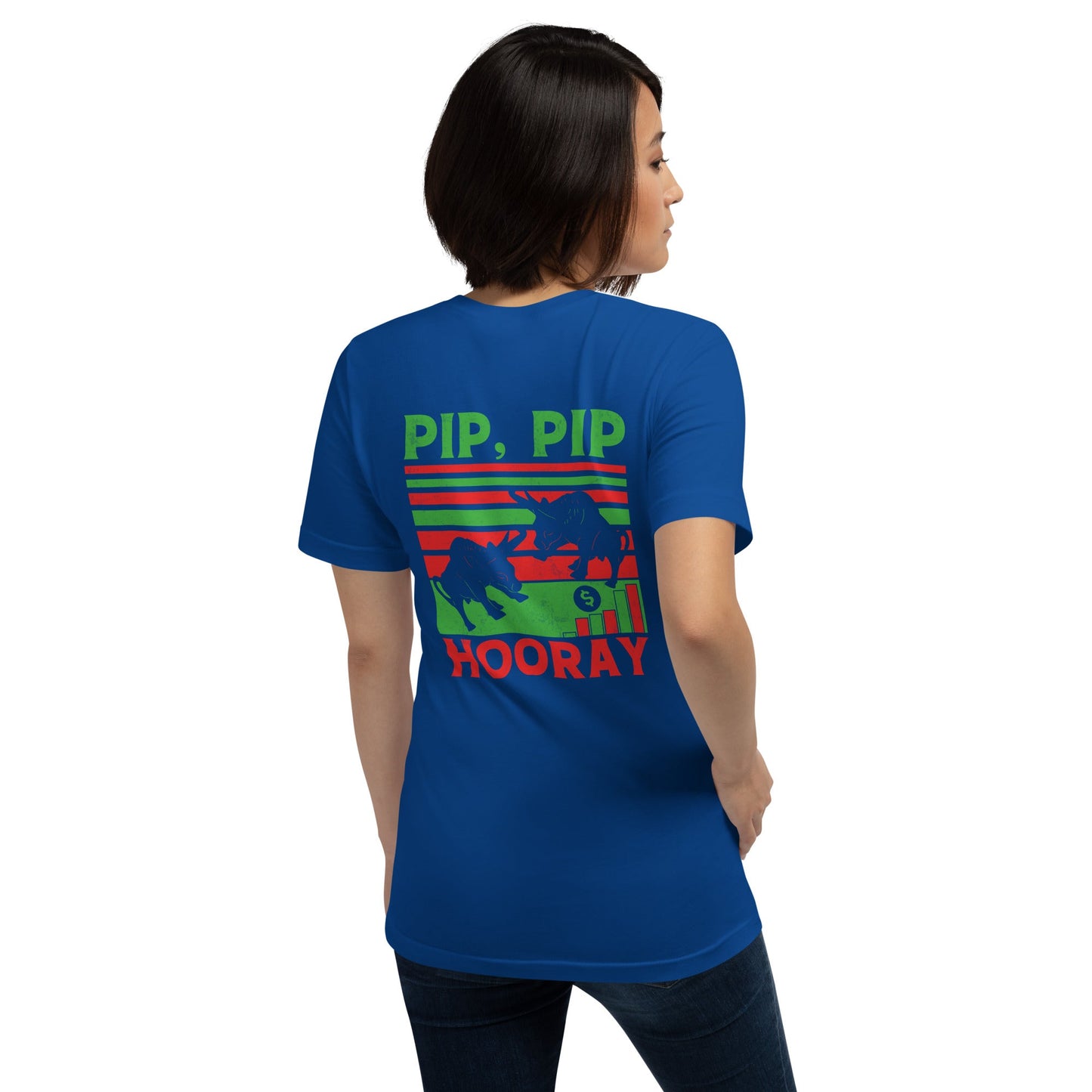 Pip, Pip Hooray - Unisex t-shirt ( Back Print ) by DarkByteGear