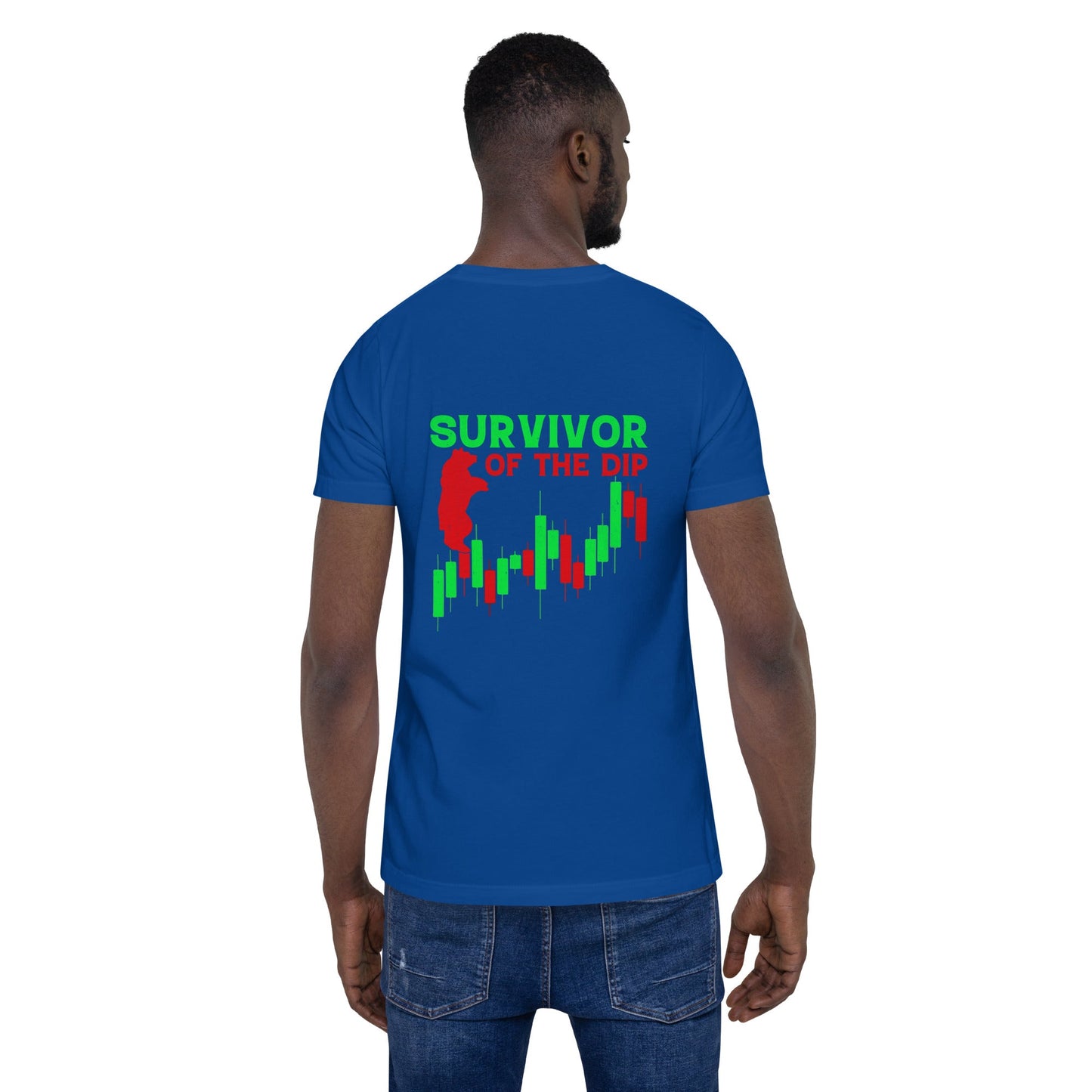 Survivor of the Dip V1 - Unisex t-shirt ( Back Print ) by DarkByteGear