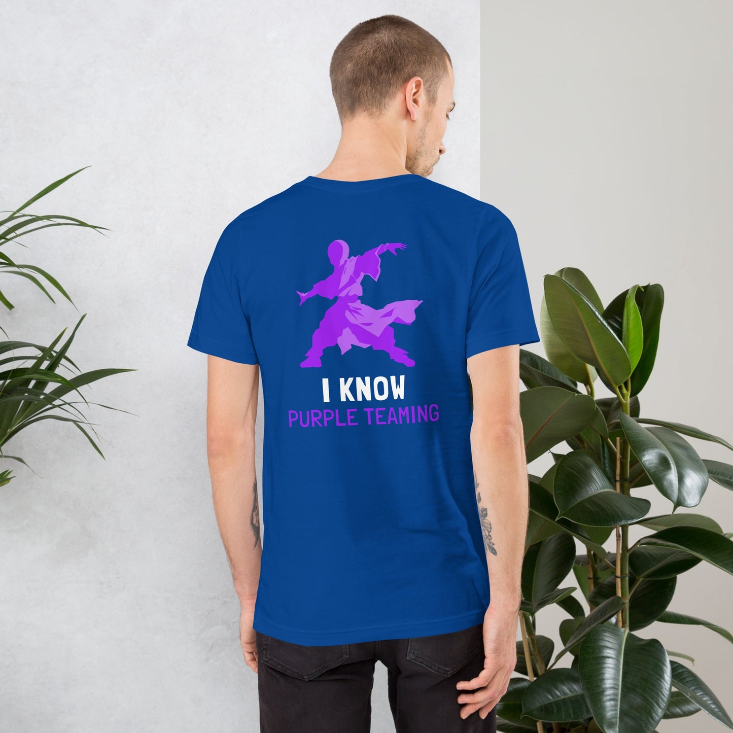 I Know Purple Teaming - Unisex t-shirt by DarkByteGear