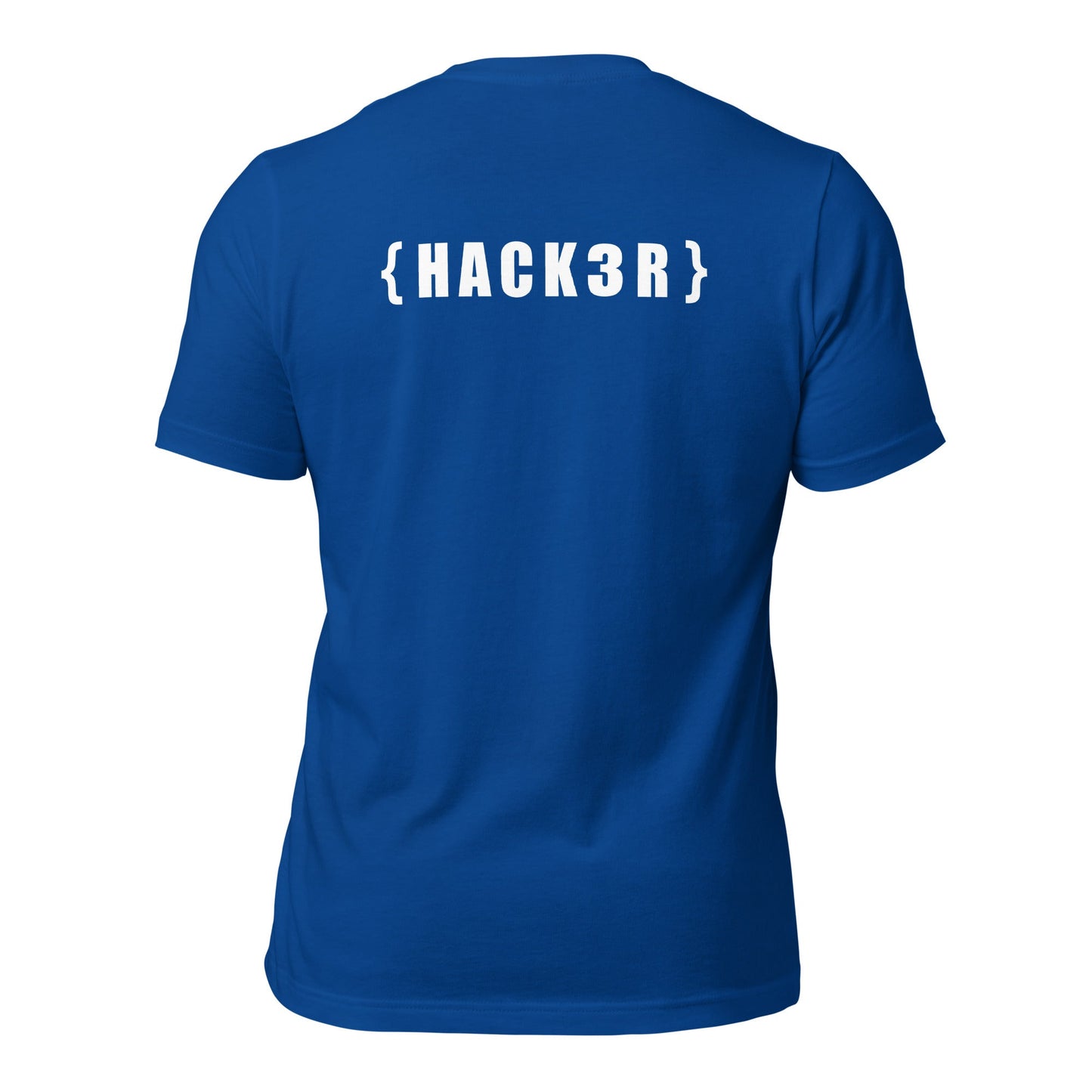 Hack3r - Unisex t-shirt ( Back Print ) by DarkByteGear