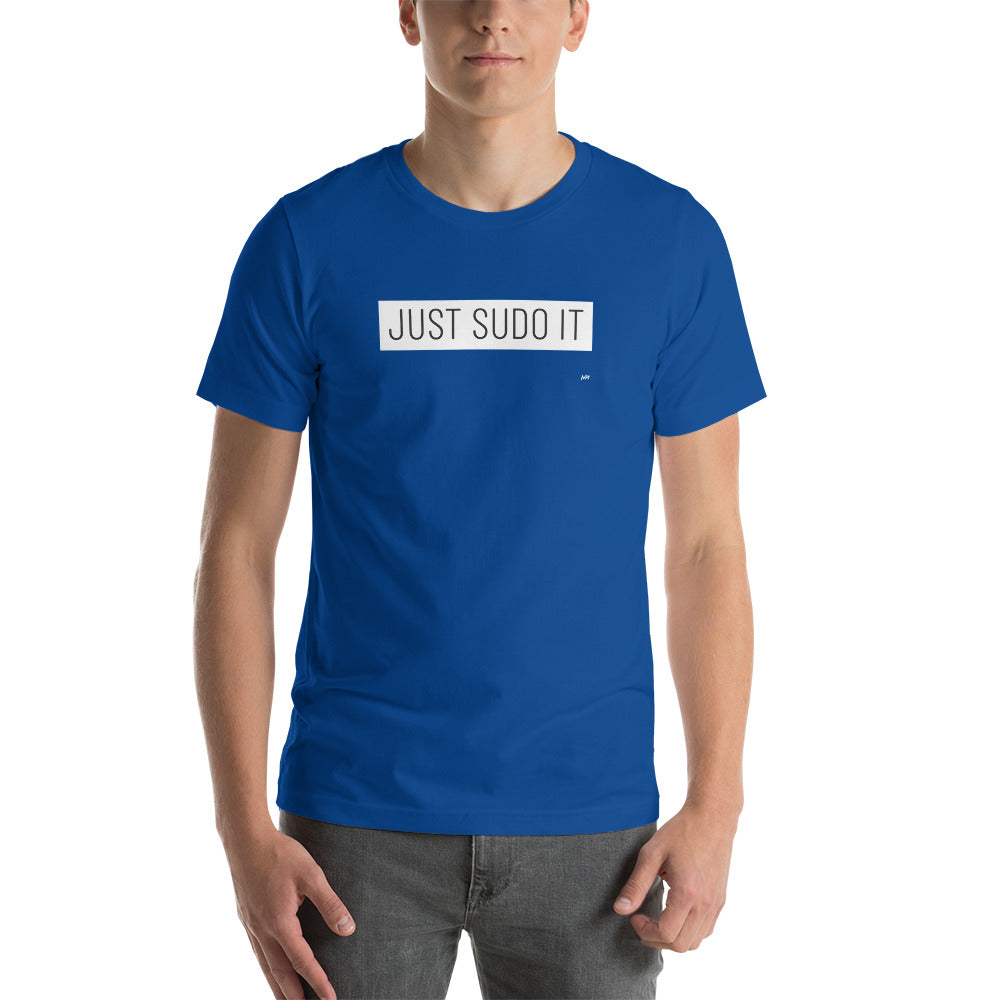 Just sudo it - Unisex t-shirt by DarkByteGear
