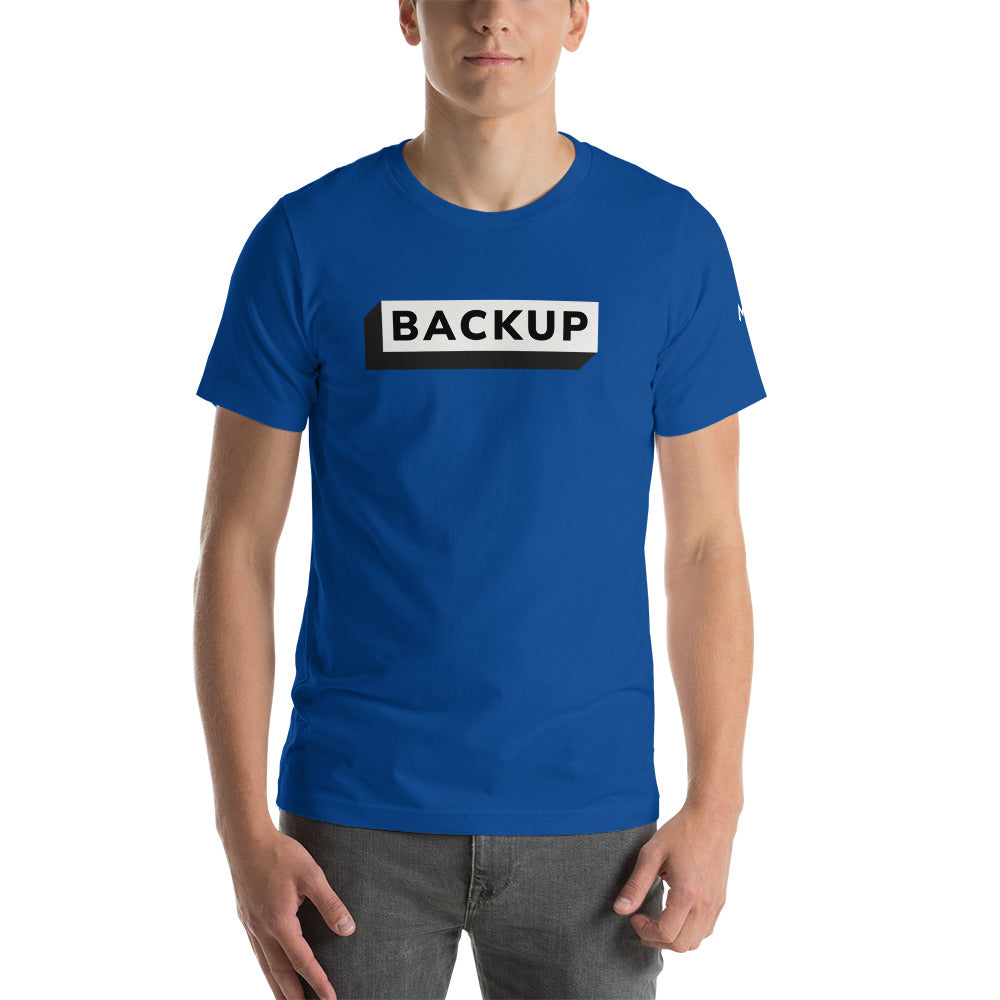 Backup - Unisex t-shirt by DarkByteGear