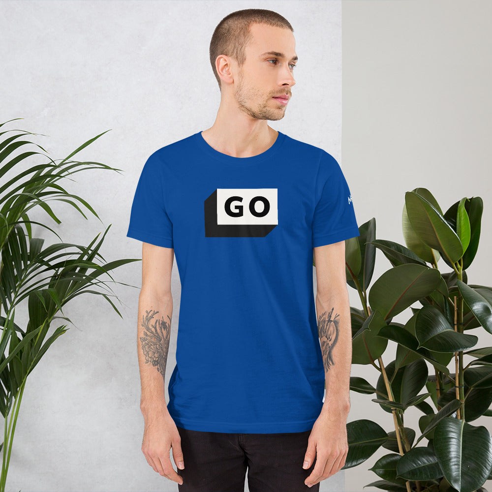 GO - Unisex t-shirt by DarkByteGear