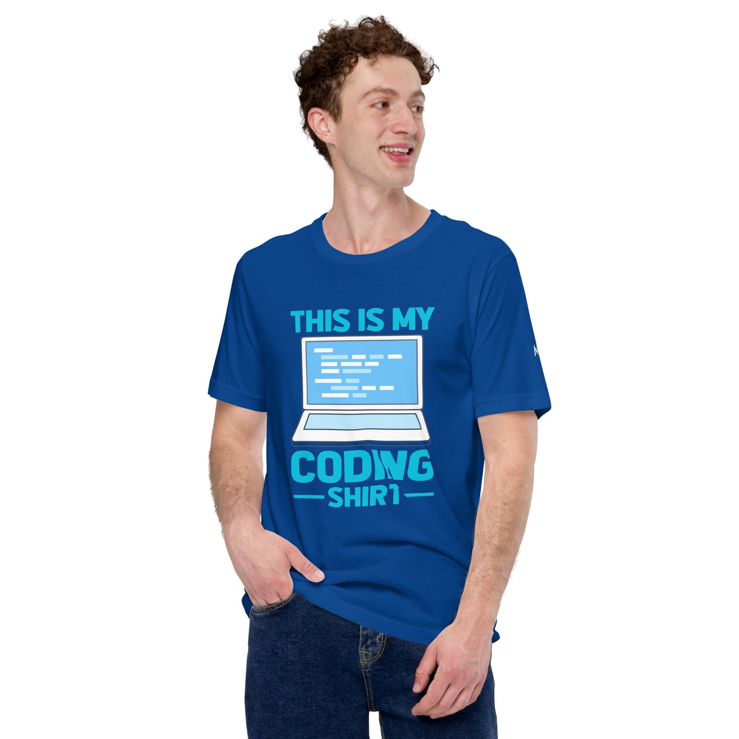 This is my coding shirt - Unisex t-shirt by DarkByteGear