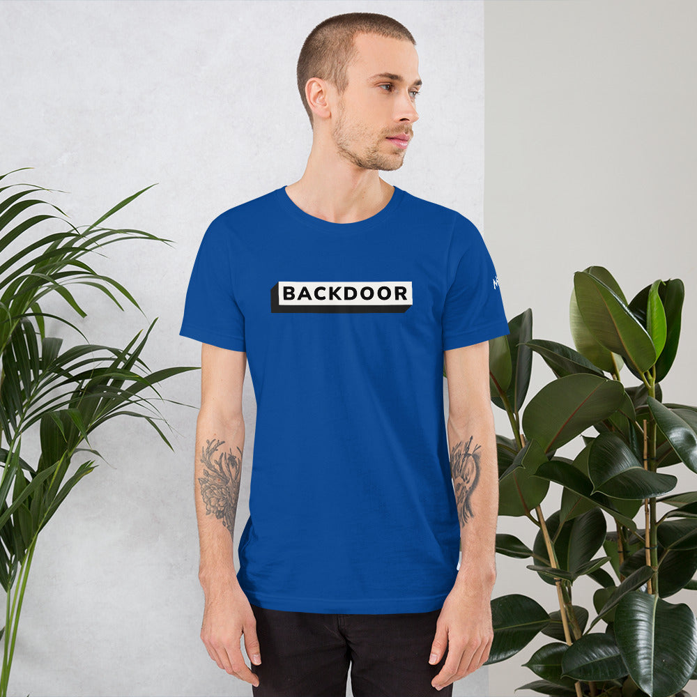 Backdoor - Unisex t-shirt by DarkByteGear