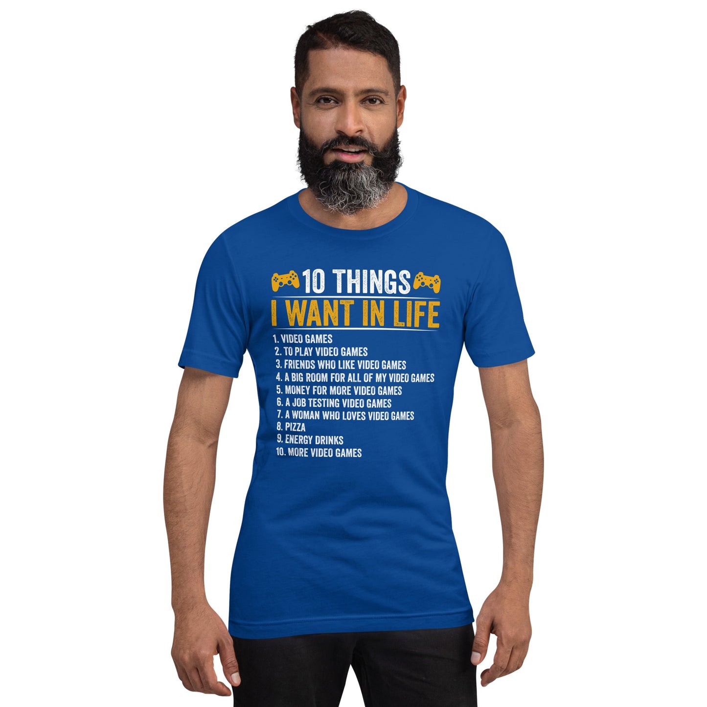 10 Things I Want In Life (Swarna) Unisex t-shirt by DarkByteGear