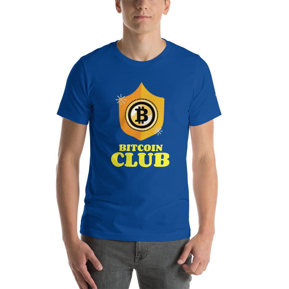 BITCOIN CLUB V2 - Unisex t-shirt by DarkByteGear