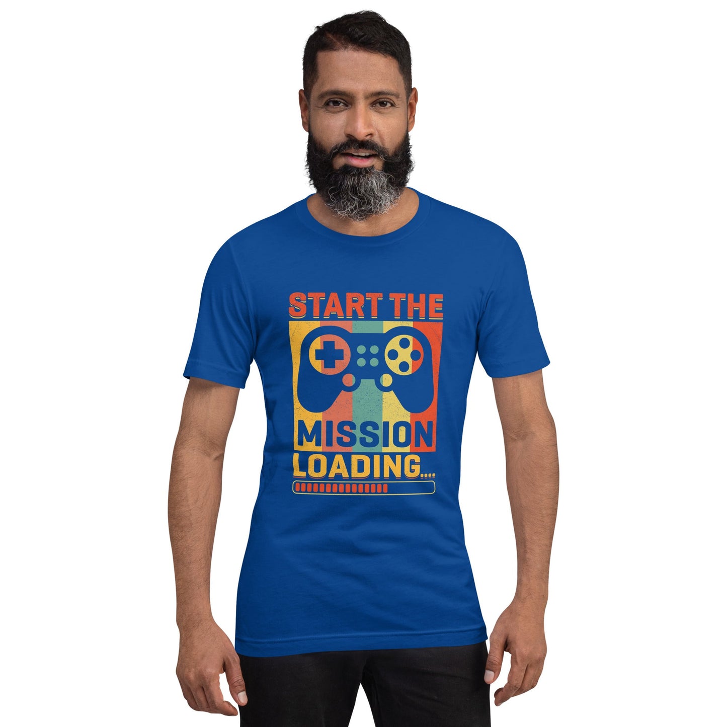 Start the Mission Loading - Unisex t-shirt by DarkByteGear